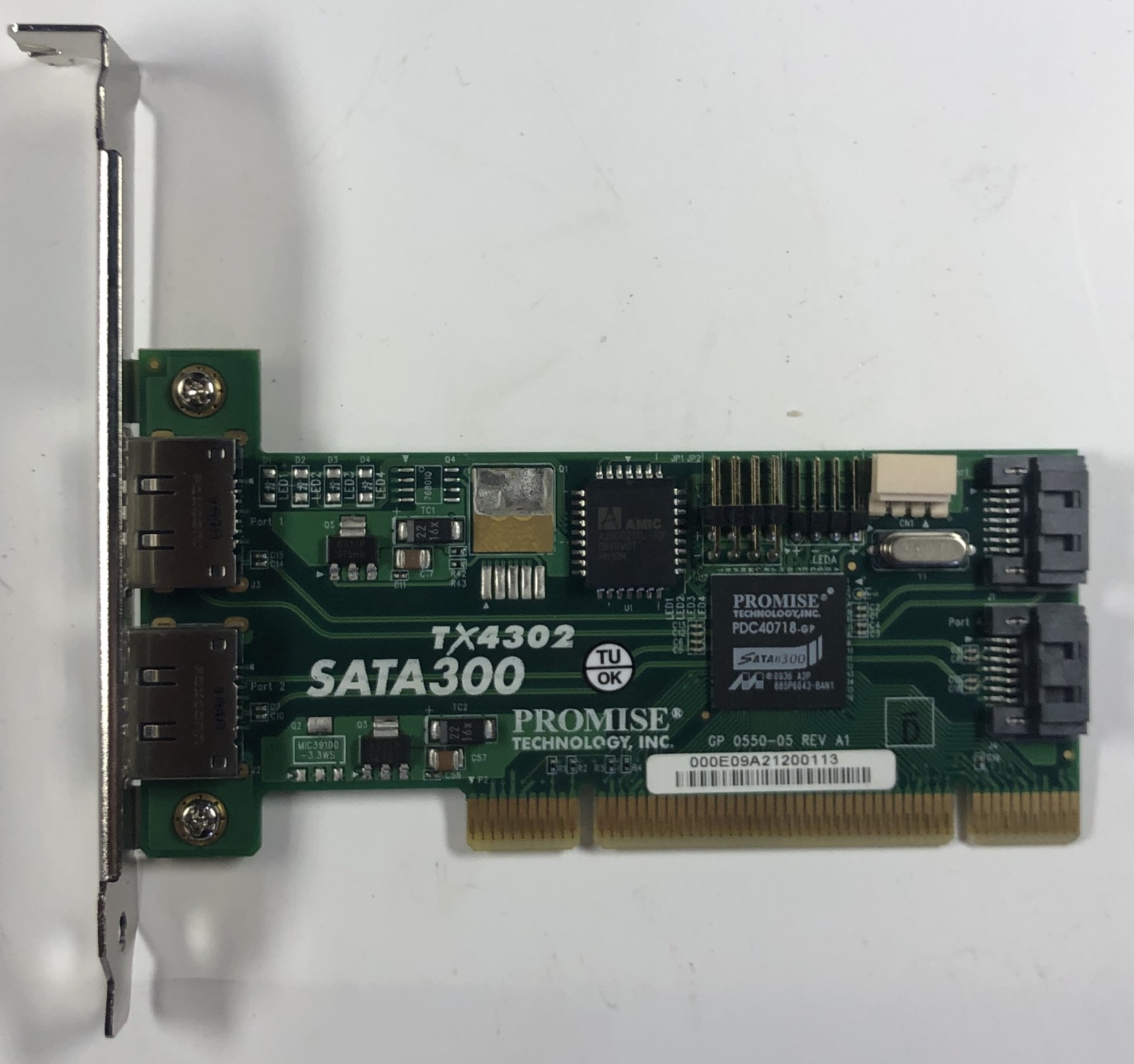 Promise Technology SATA300 4-Port PCI Adapter- TX4302