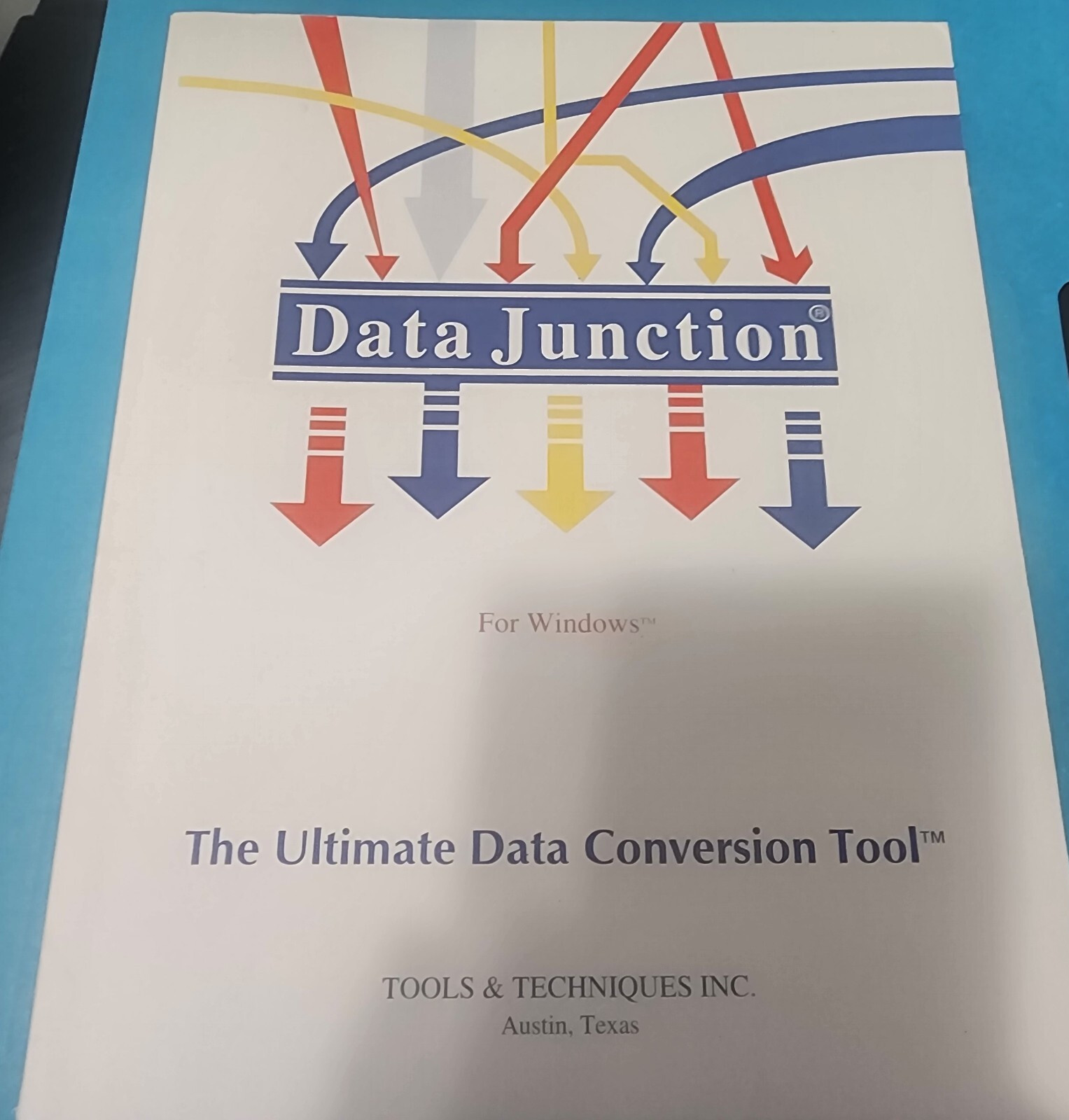 Data Junction for Windows Users Manual (Ultimate Data Conversion Tool)