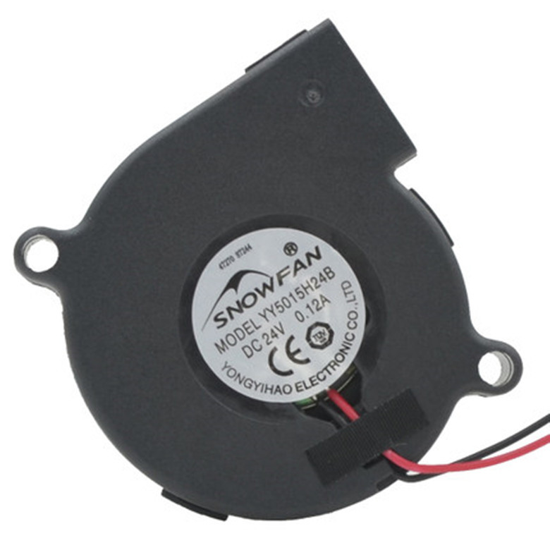 5015 Blower Turbine Fan Double Ball Bearing YY5015H24B 24V 0.12A