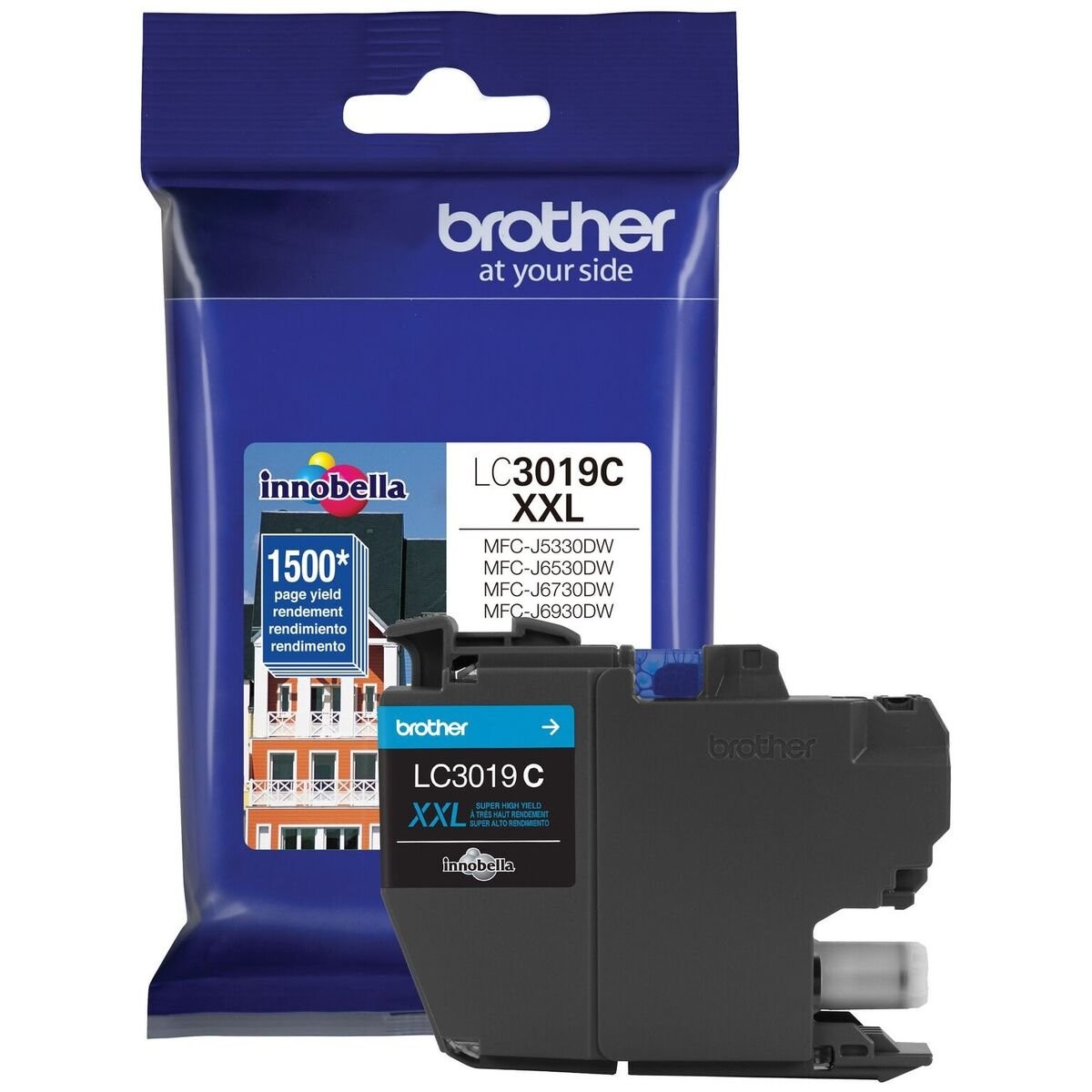 Brother Innobella LC3019C Original Ink Cartridge (LC3019C)