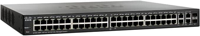 Cisco Small Business 300 Series Managed Switch SF300-48 - New