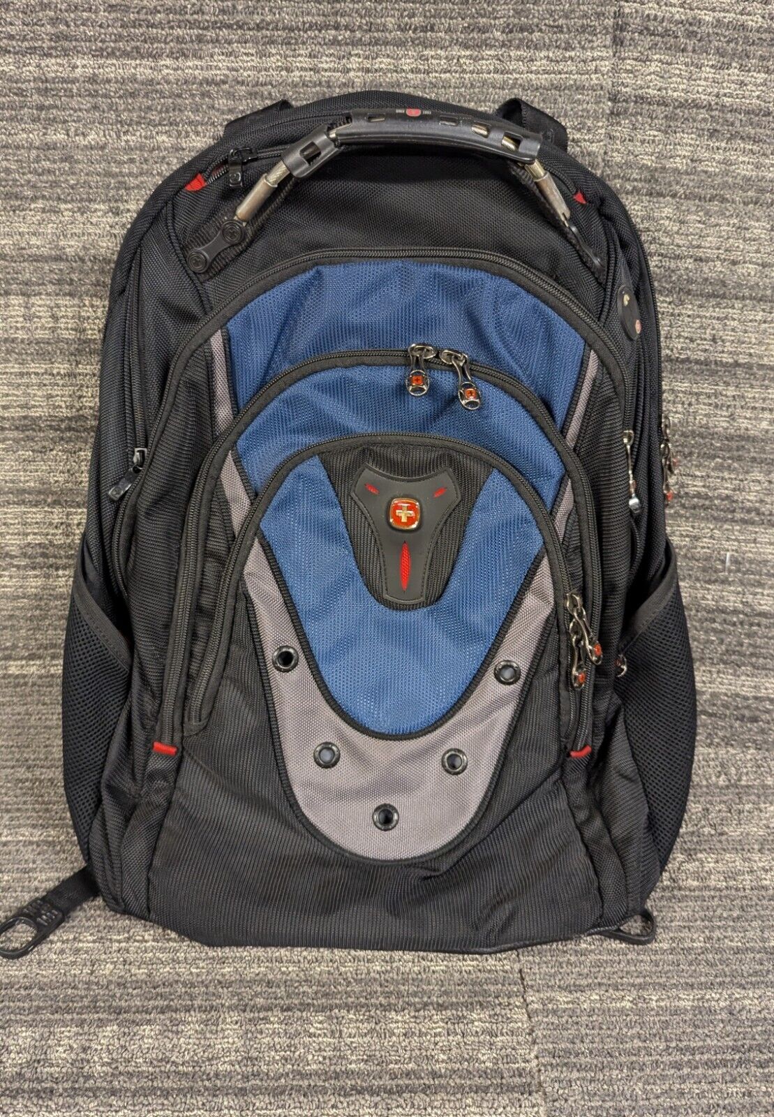 Swiss Gear Backpack | Black | Multi Pockets | Laptop Computer Cushioned Travel