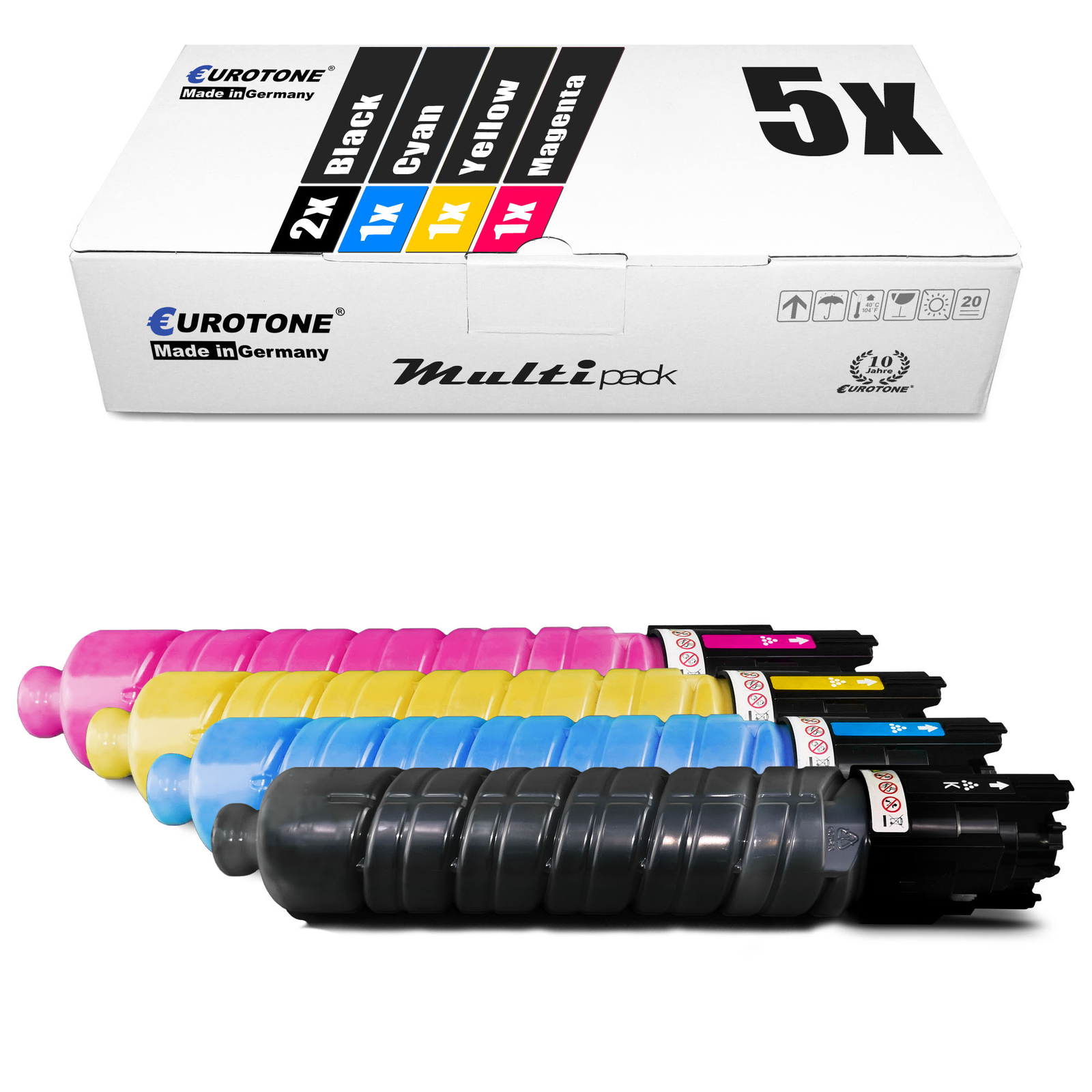 5x Eco Toner replaces Ricoh Type SPC 430E TYPESPC430E