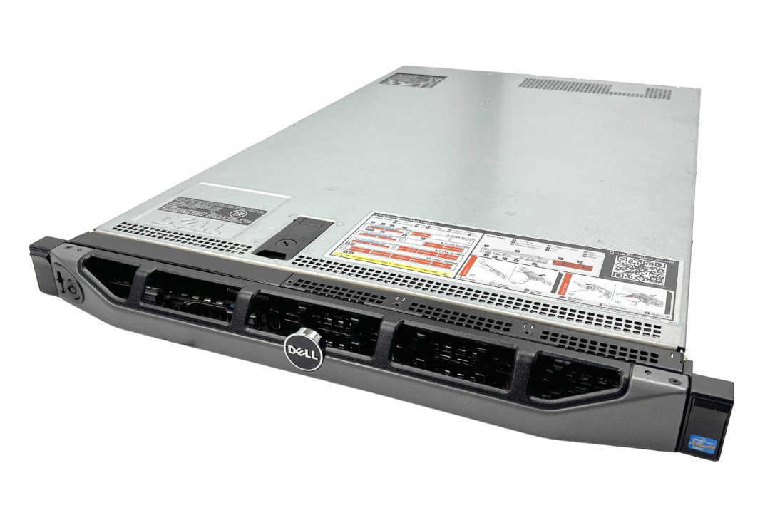 Dell PowerEdge R620 8SFF Server - 2x Xeon E5-2643, 64GB RAM, PERC H710, 2x PSU
