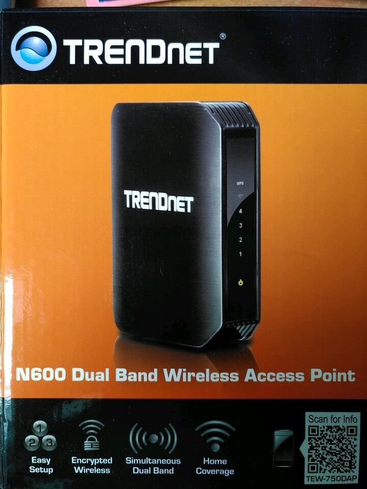 TRENDnet Wireless N600 Dual Band Gigabit Router, TEW-752DRU