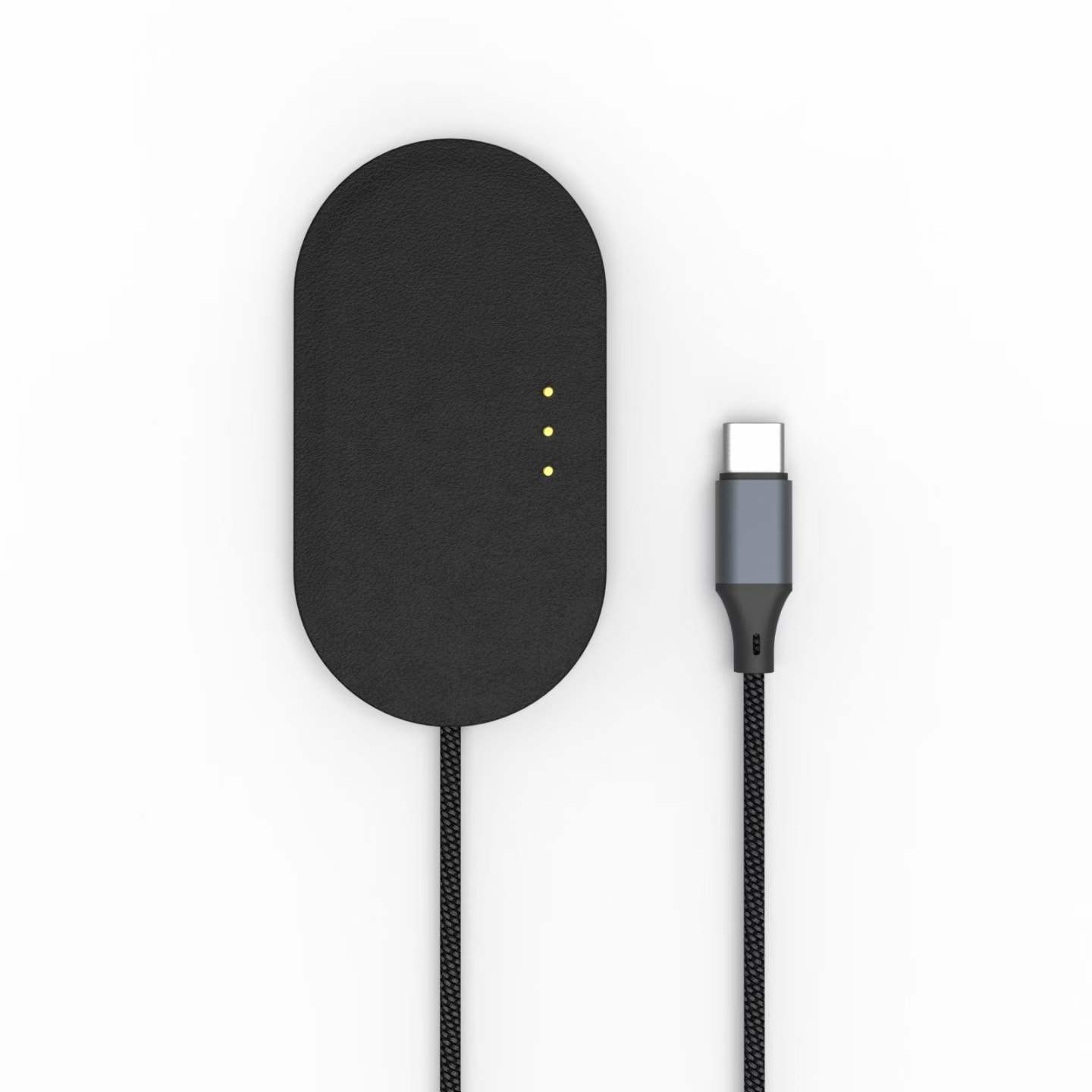 35W 18W 1m USB-C Port Leather Fast Magnetic Wireless Charger for iPad Pro Air