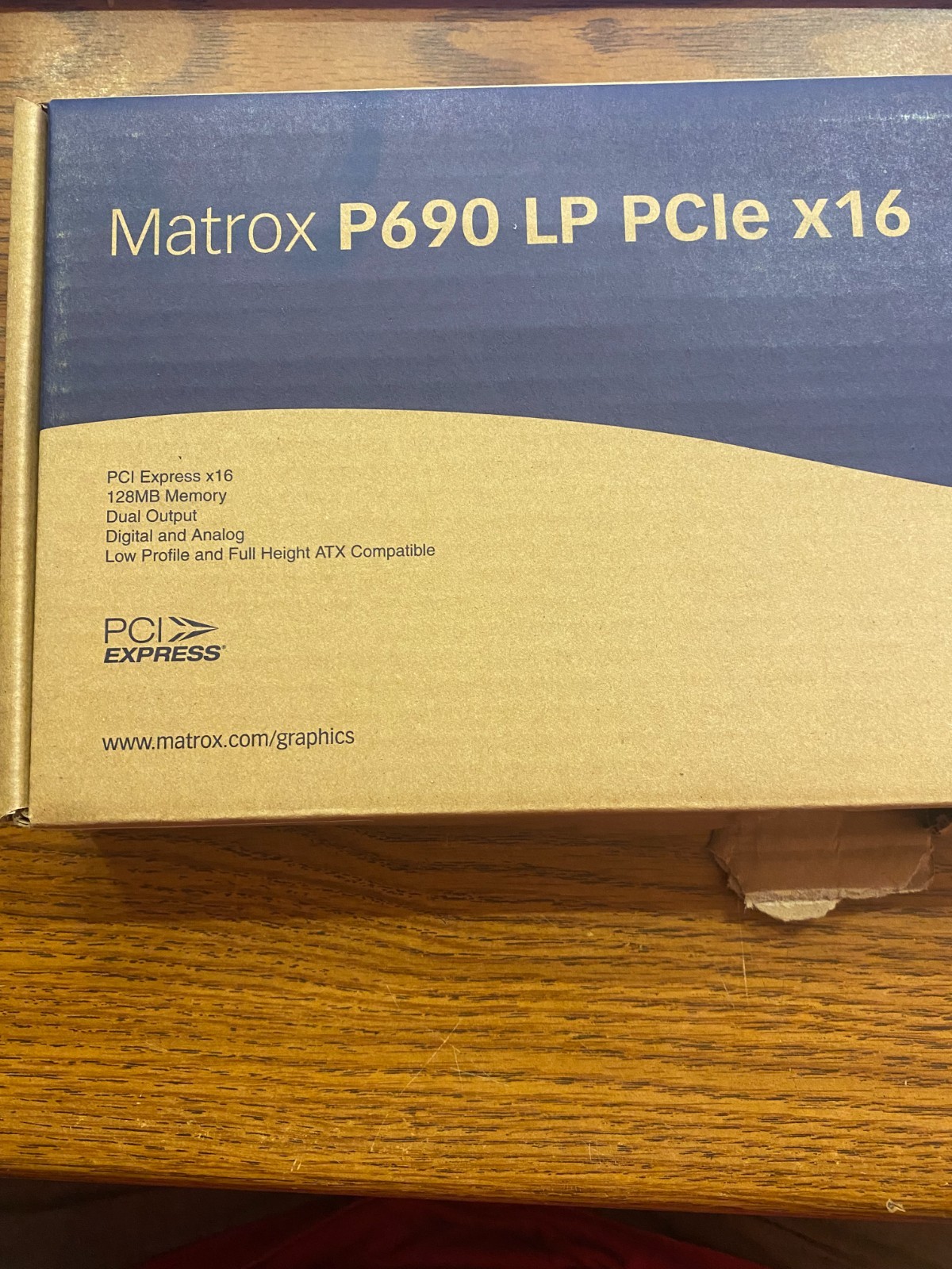 MATROX P690 LP PCle X16 *bin b la