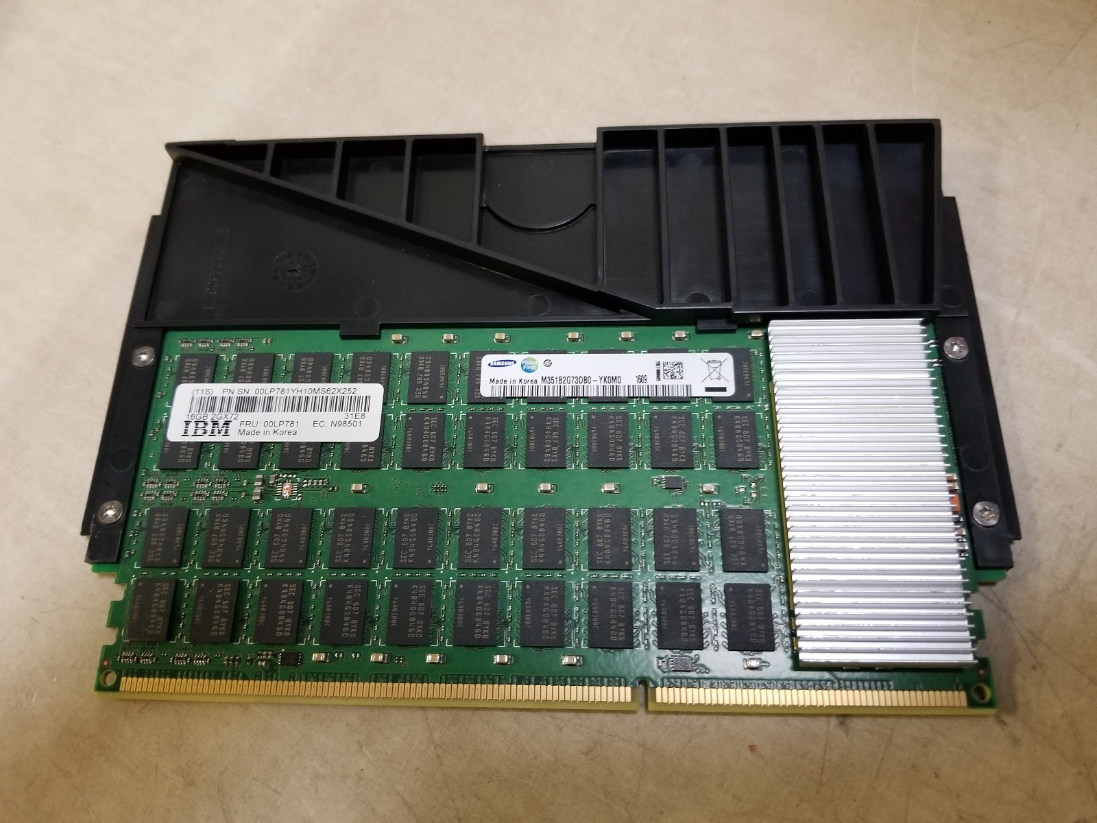 IBM 00LP781 16GB DDR3 (4Gb) Memory CDIMM DRAM 1600MHz (Short) 31E0 41A 42A yz