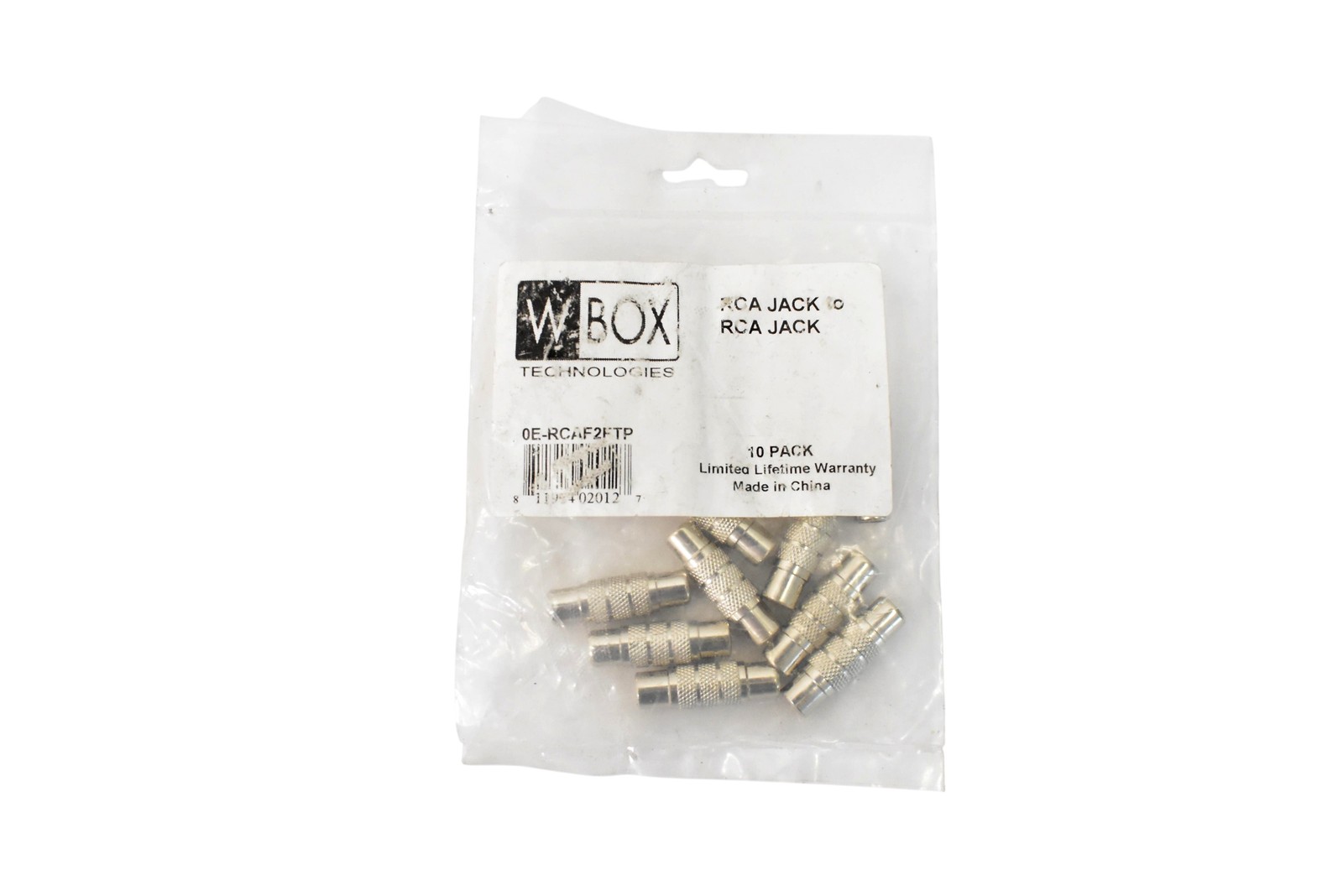 ADI Pro W BOX TECHNOLOGIES RCA Jack RCA Female OE-RCAF2FTP 10 PACK