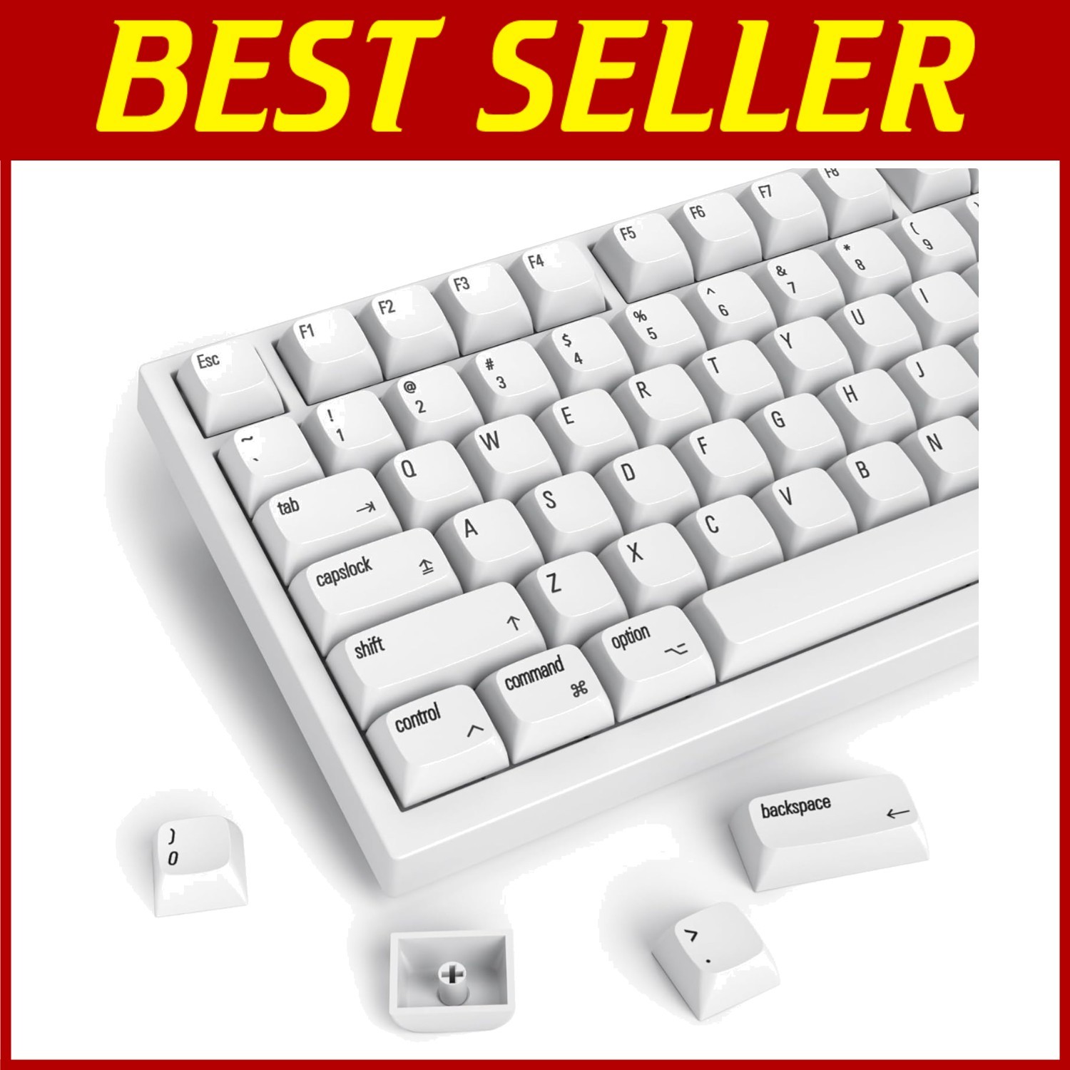 Dye-Sub PBT Keycaps 75%  Keys for MAC Mechanical Keyboard//