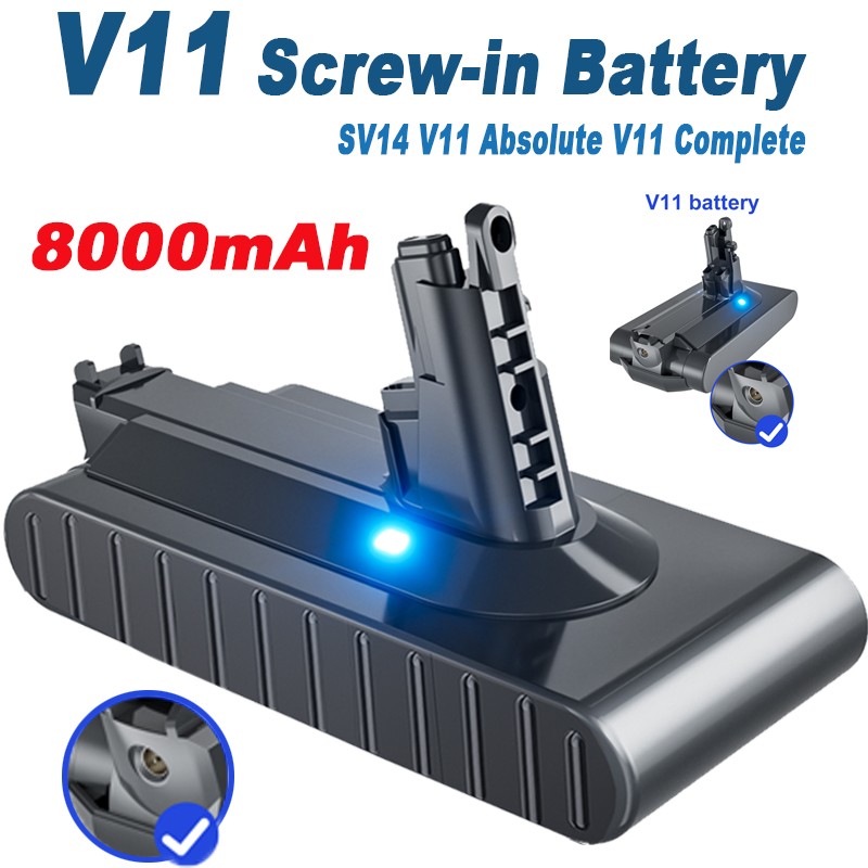 For Dyson V11 Screw-in Battery SV14 V11 Absolute, V11 Complete  Battery /filter