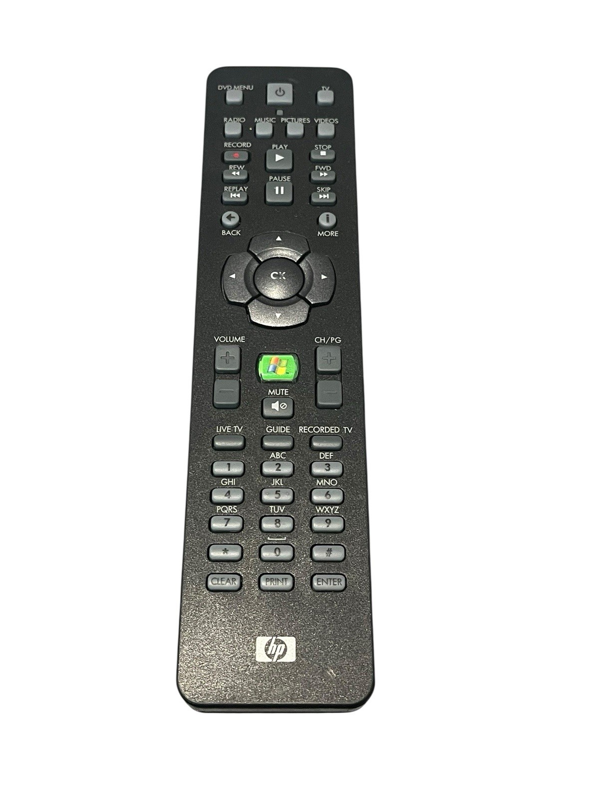 HP Media Center RC6 IR Remote Control OEM for Windows HP P/N 5069-8344 NEW