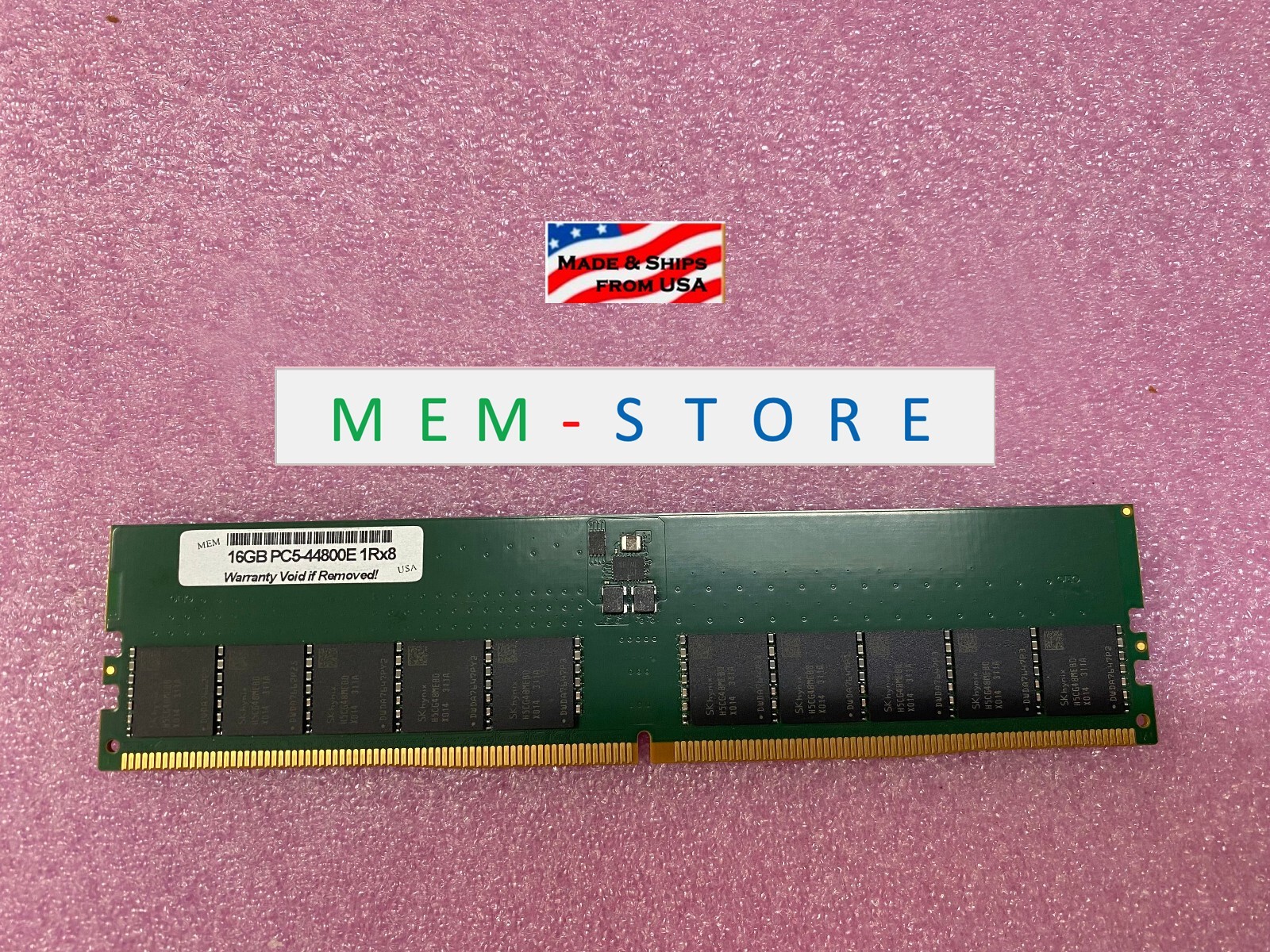 4X77A93556 16GB DDR5-5600 ECC UDIMM RAM Compatible w/ Lenovo ThinkSystem ST45 V3