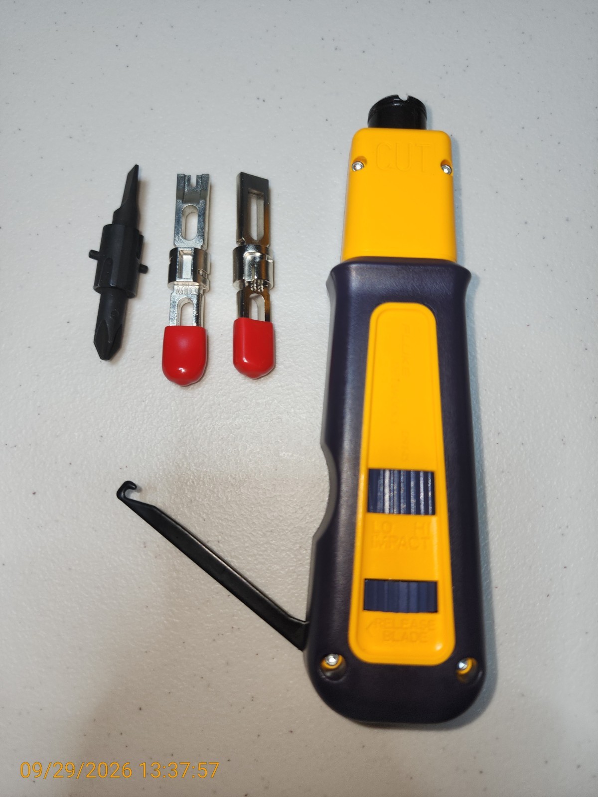 Fluke Networks D914S Impact Punch Down Tool with EverSharp