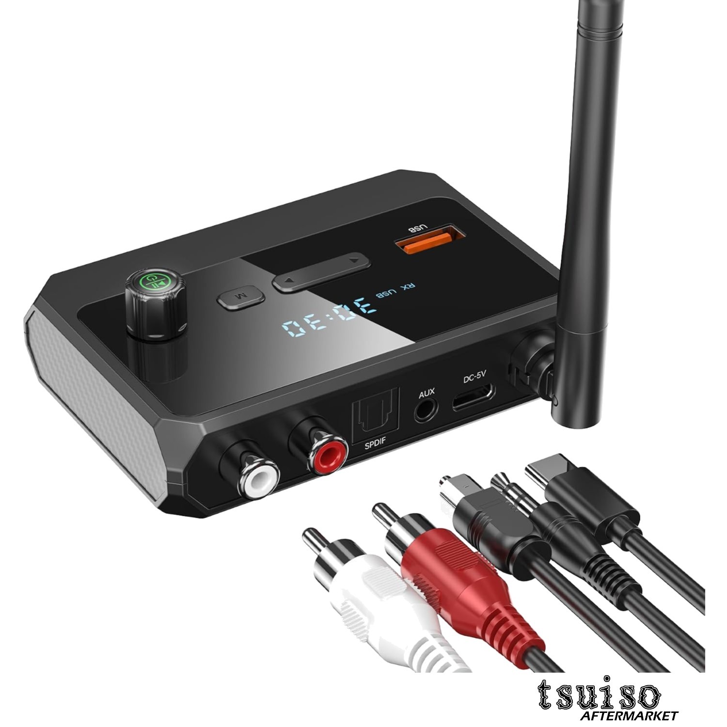 Wireless Bluetooth 5.4 Receiver - Transform Your Old Stereo to Hi-Fi Sound