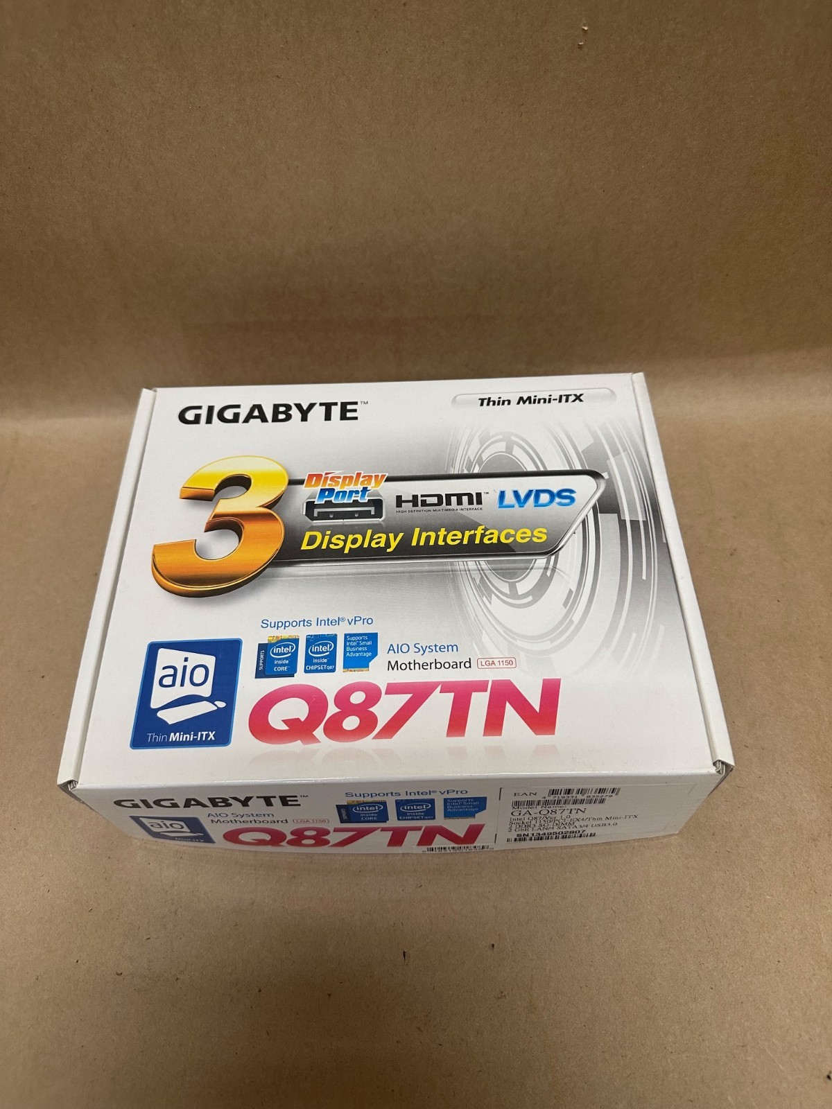 Gigabyte GA-Q87TN AIO Systems Motherboard *SEALED FACTORY PACKAGING*