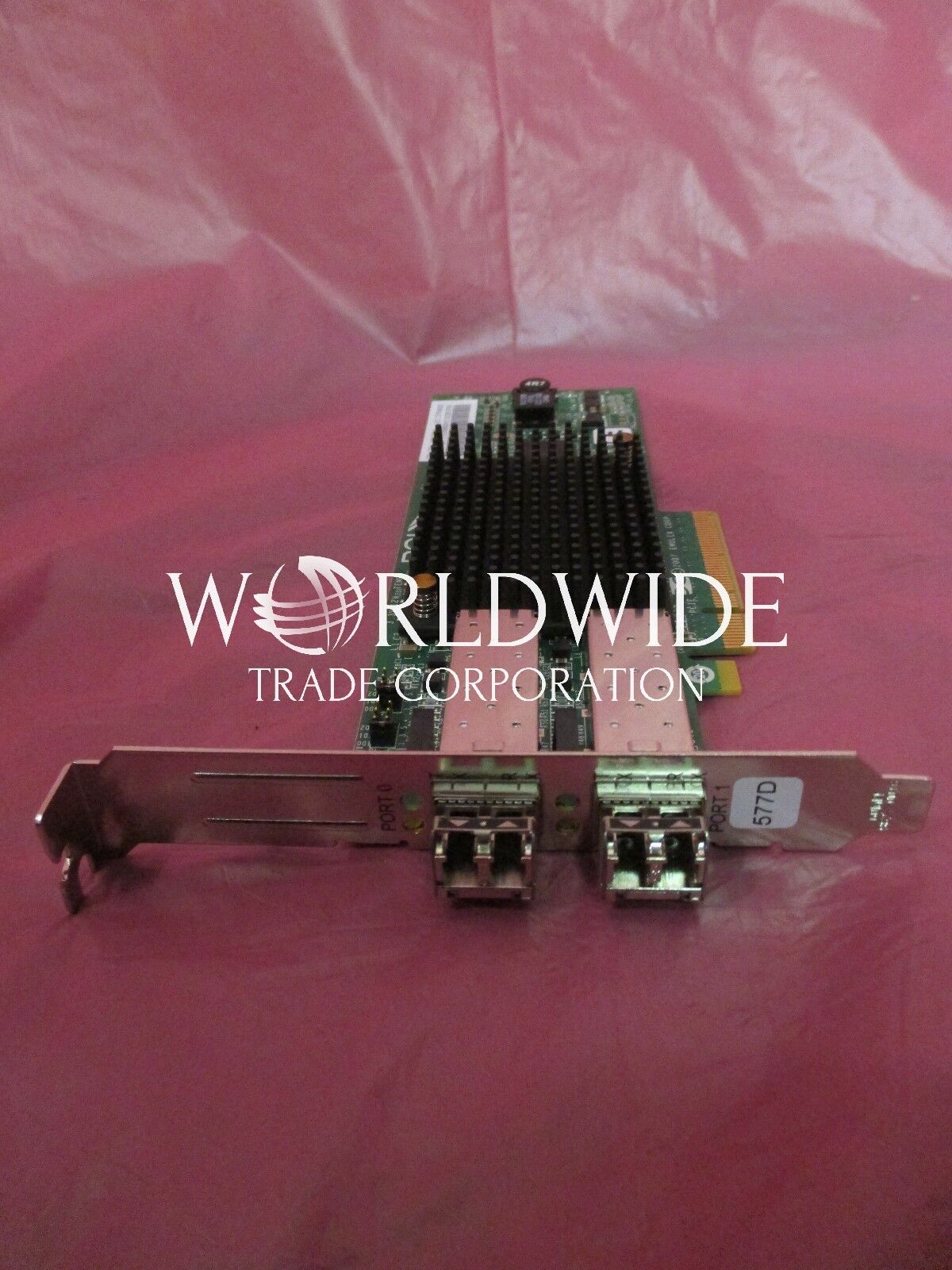 IBM 10N9824 5735 8GBPS 2-Port PCIe (x8) Fibre Channel Adapter Full Height