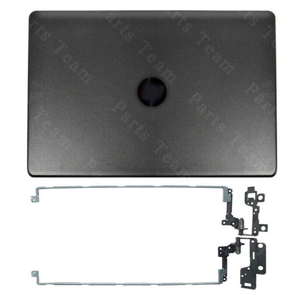 New For HP 17-BS LCD Back Cover Top Case Black 933298-001 926489-001 + Hinges