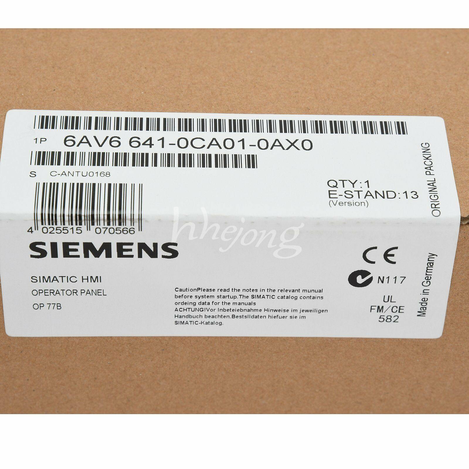 1PCS New Siemens Touch Screen 6AV6641-0CA01-0AX0 6AV6 641-0CA01-0AX0 DHL FEDEX