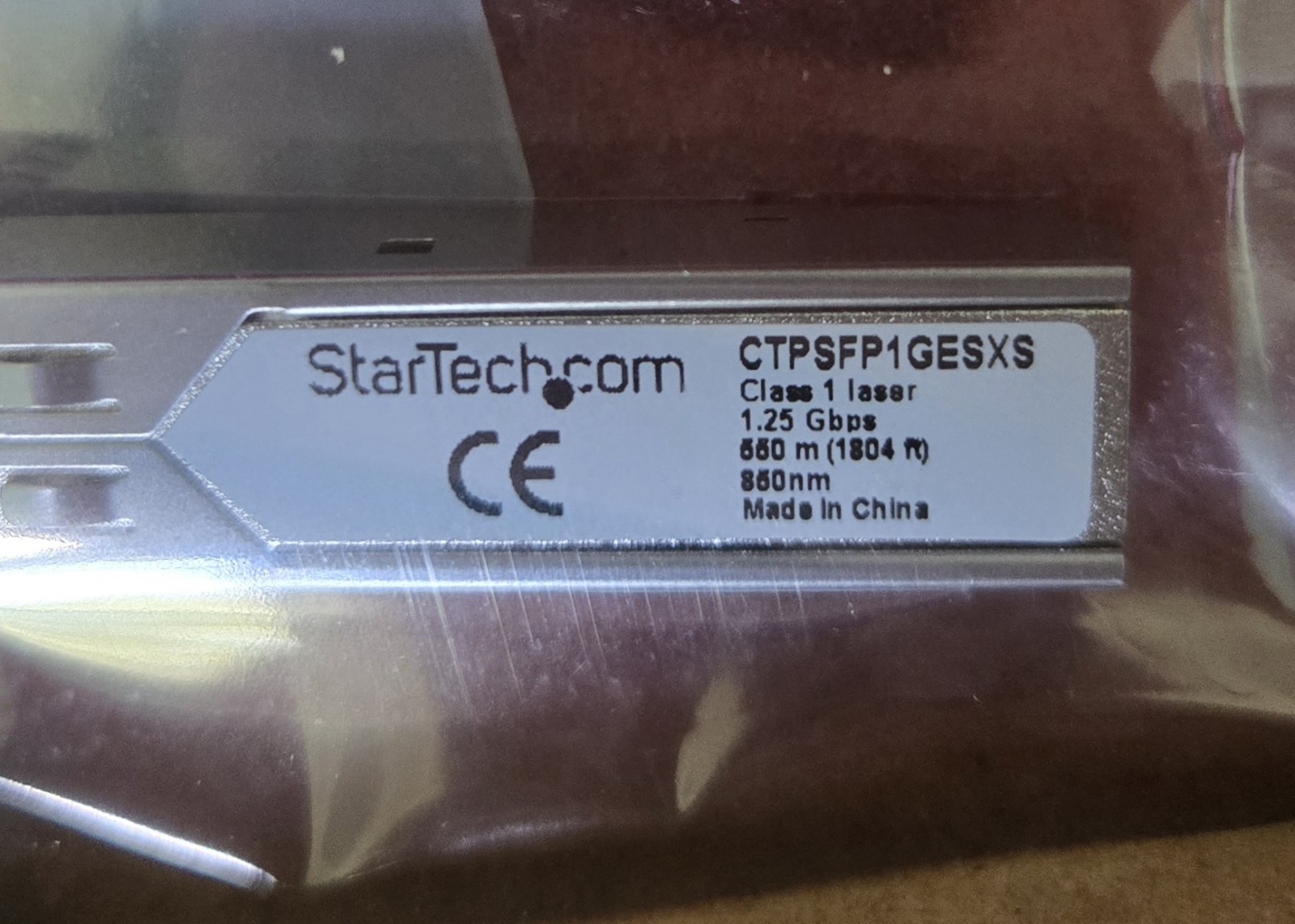 StarTech.com Juniper Compatible SFP Module 1000Base-SX 1Gb MMF Optic