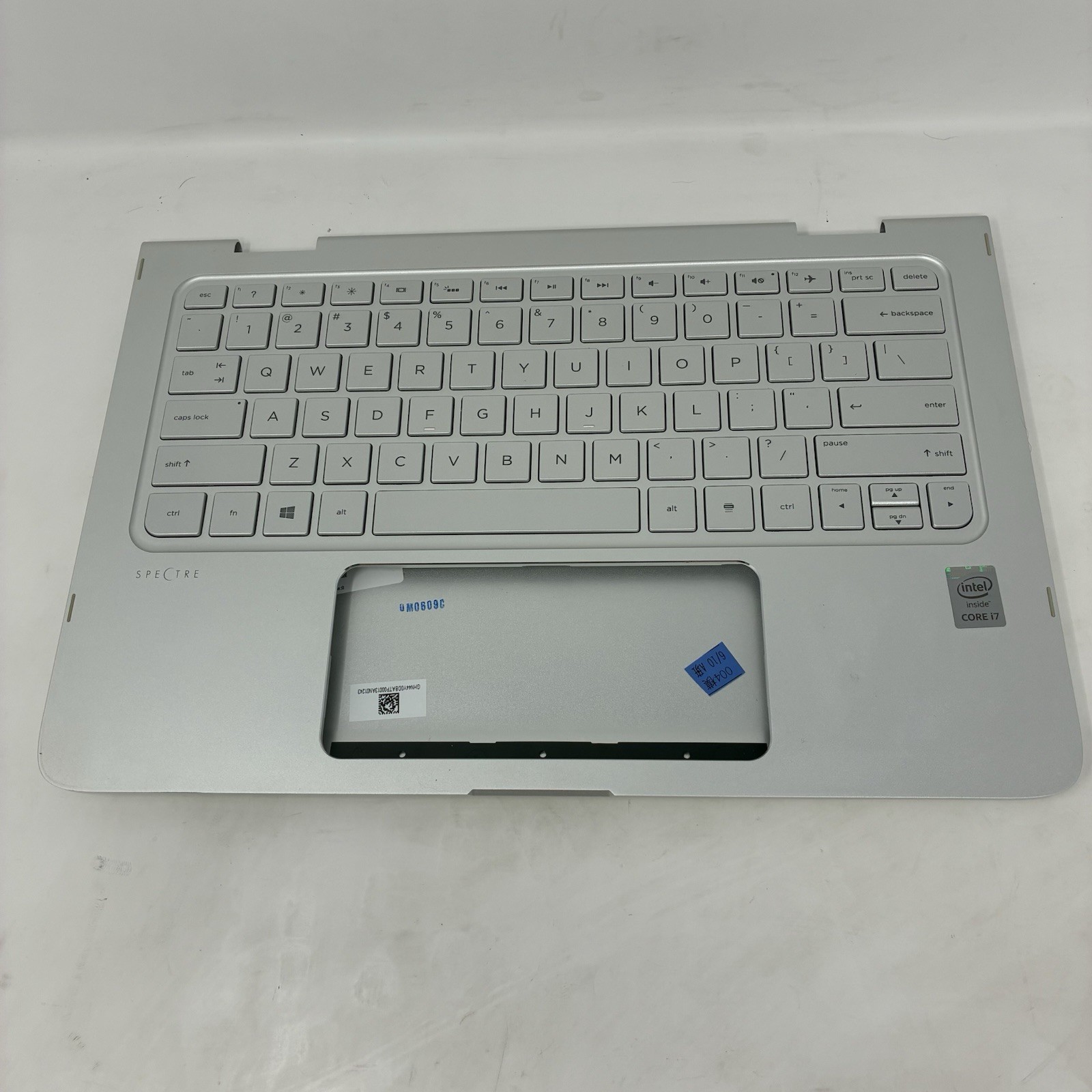OEM HP SPECTRE x360 13-4003DX 13.3" Palmrest Keyboard 801508-001 Bottom Cover