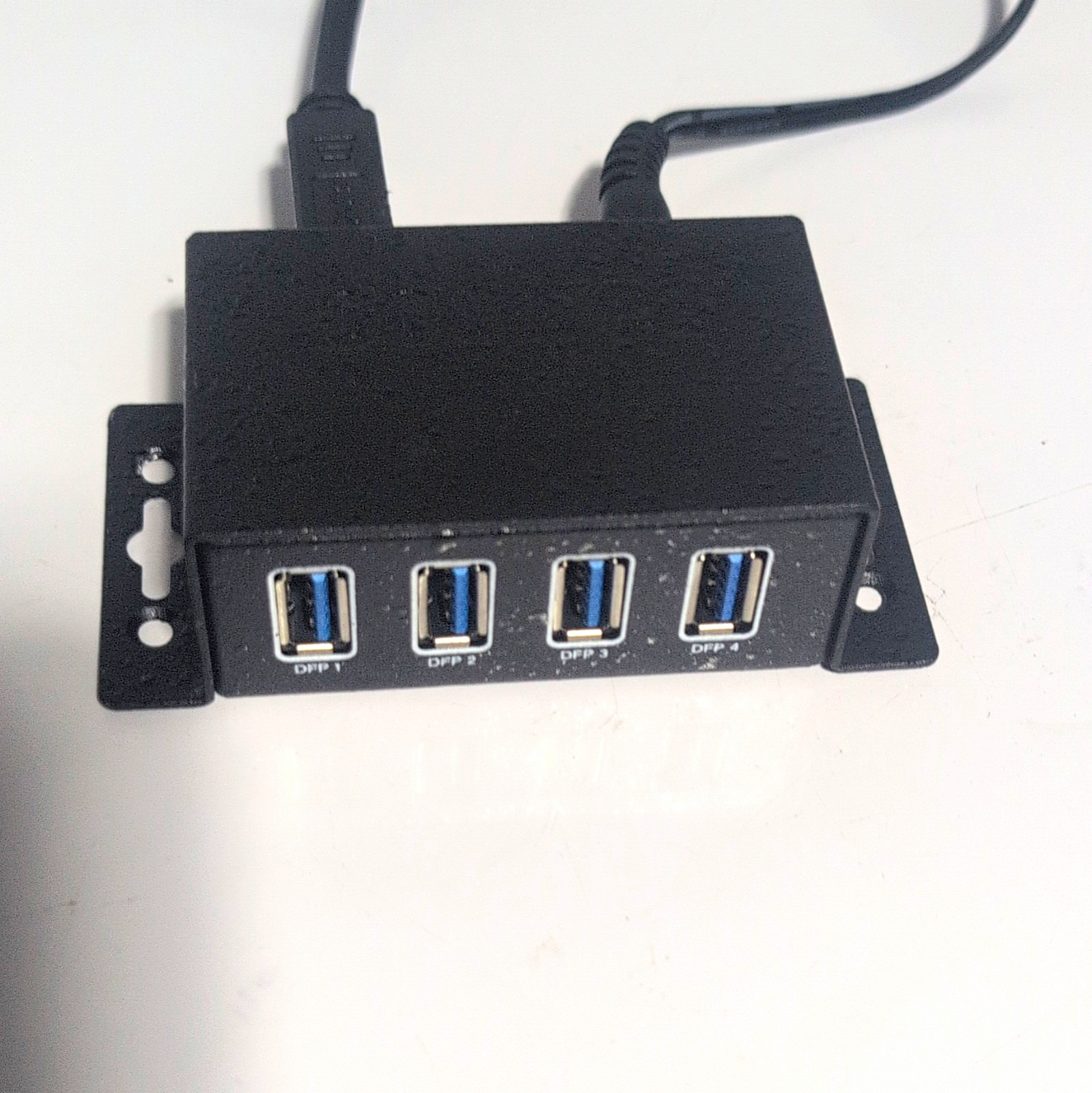 Coolgear CG-U3MINI4PH 4-Port USB 3.2 Gen 1 Powered Hub Type-B to A