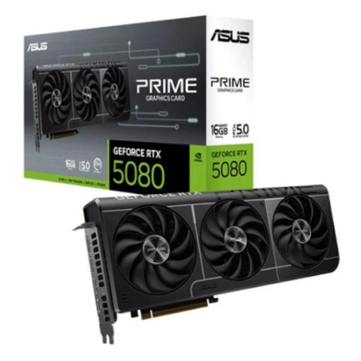 ASUS PRIME GeForce RTX 5080 EVO OC GDDR7 16GB Graphics Card