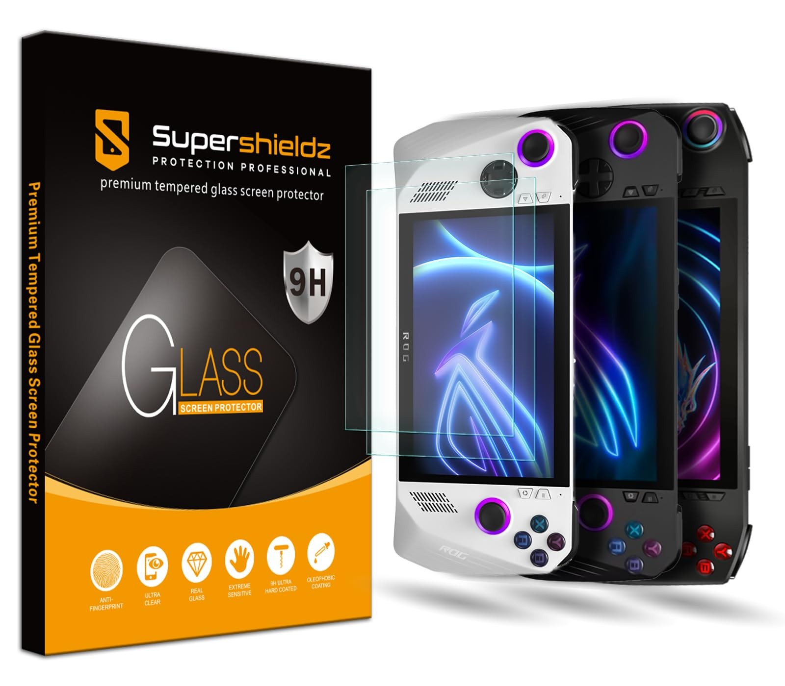 Supershieldz (2 Pack) Designed for Asus Rog Ally X 2024 / 2023 /... 