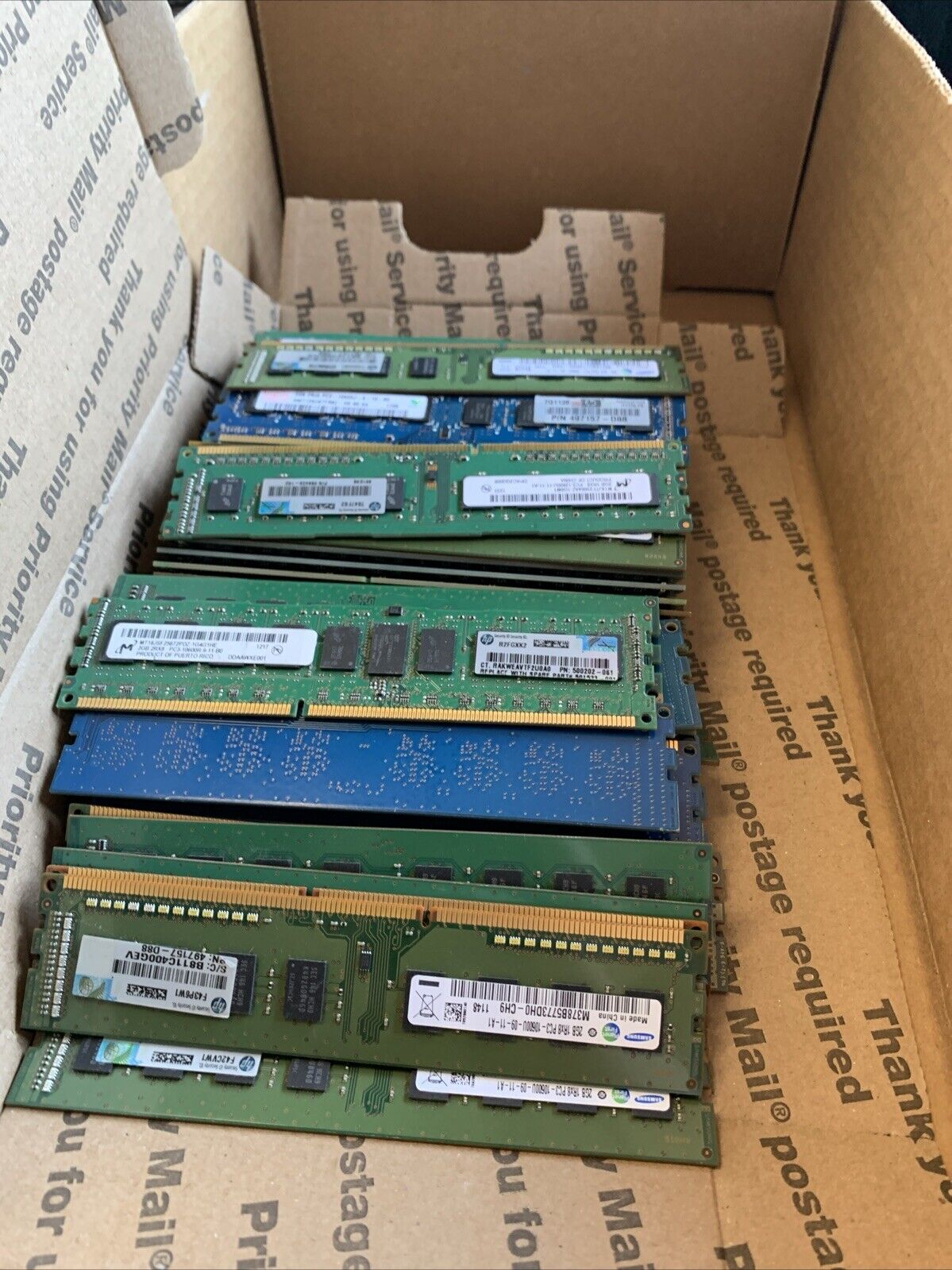 Lot of 2GB DDR3 Desktop Ram- Qty- 73