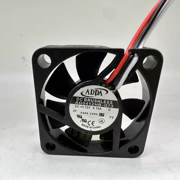 1PCS ADDA AD0412HB-G73 DC12V 0.10A 4CM 4010 40x10mm Ultra-Quiet Fan