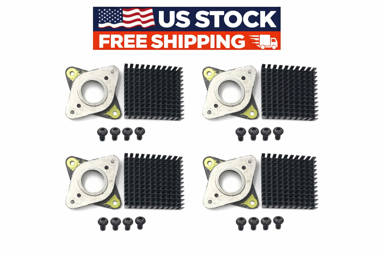 Nema 17 Stepper Motor Damper Kit FOR Ender 3 CR-10 (4 Pack)