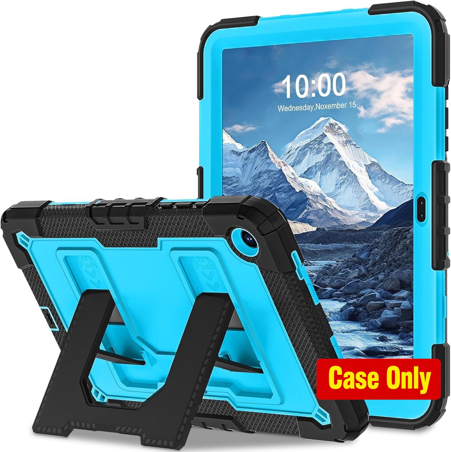 Shockproof Rugged Case for 11 Inch Samsung Galaxy Tab A11+/A9+ Tablets