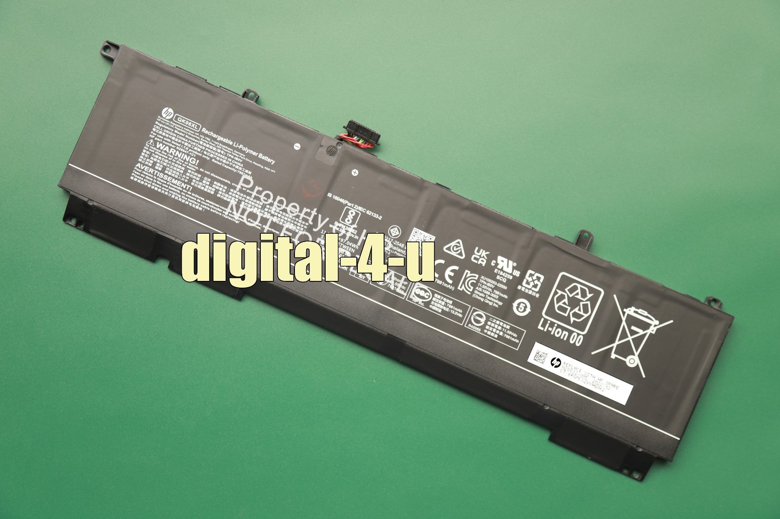 Genuine QK06XL Battery for HP OMEN Transcend 16 16-u1095ng 16-U0000NH U0000NK