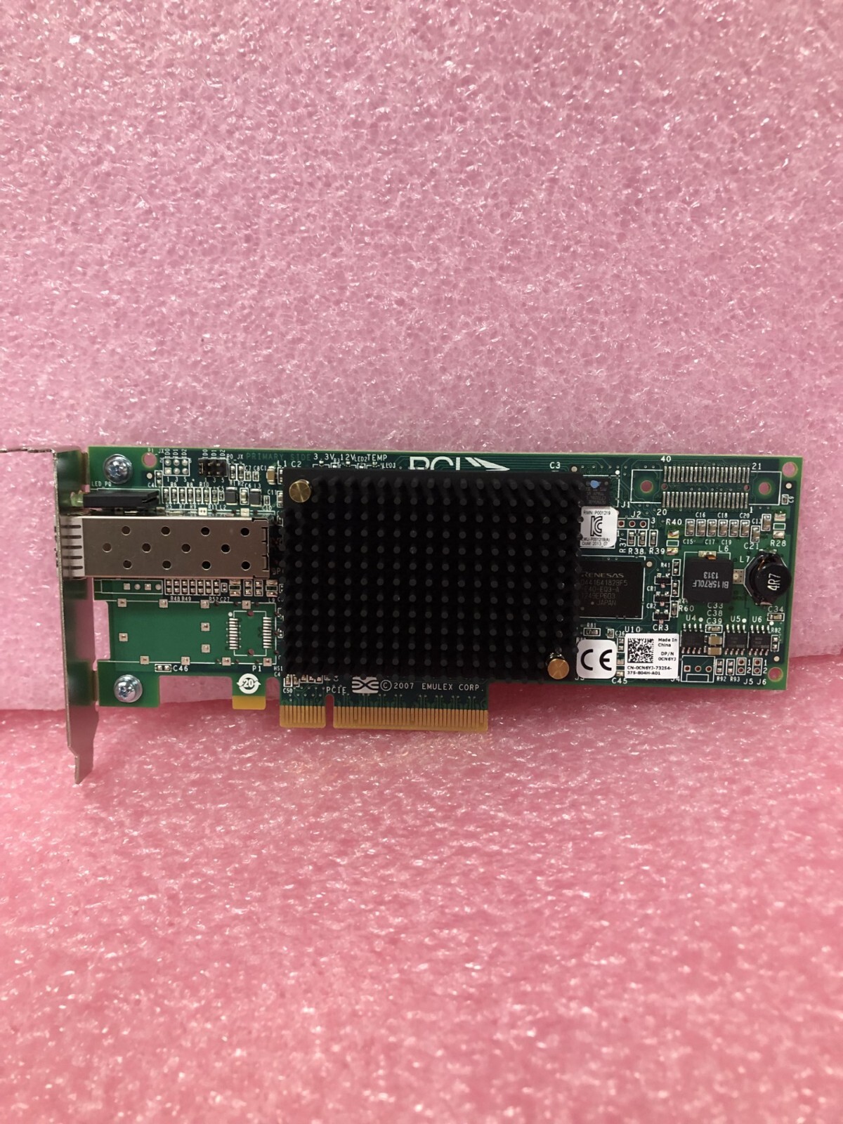 Dell CN6YJ EMULEX LPE12000 SP 8GB FC HBA LP A P