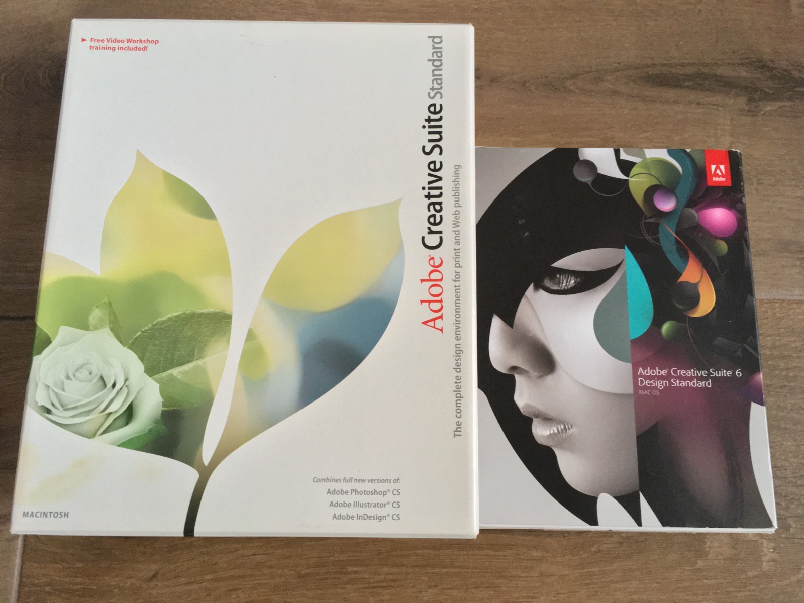 Adobe Creative Suite 1 / 6 Design Standard For Mac Complete CIB + Photoshop 5 LE