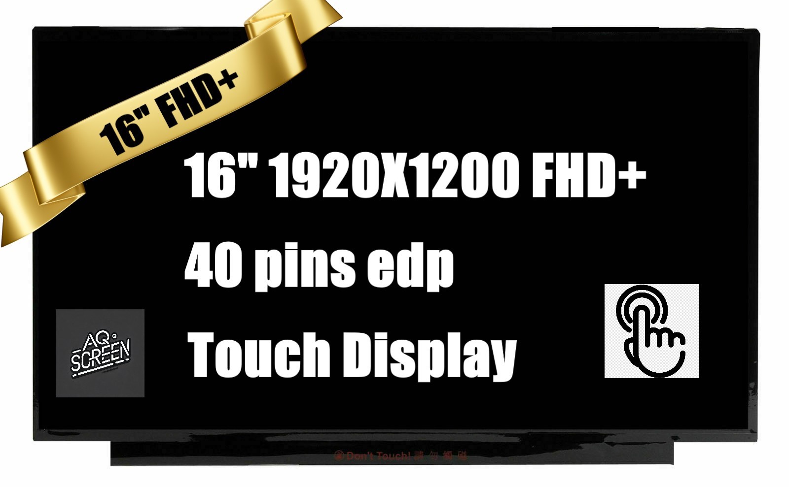 CSOT MNG007QT1-1 16" WUXGA 60Hz On-Cell Touch Laptop LCD Screen