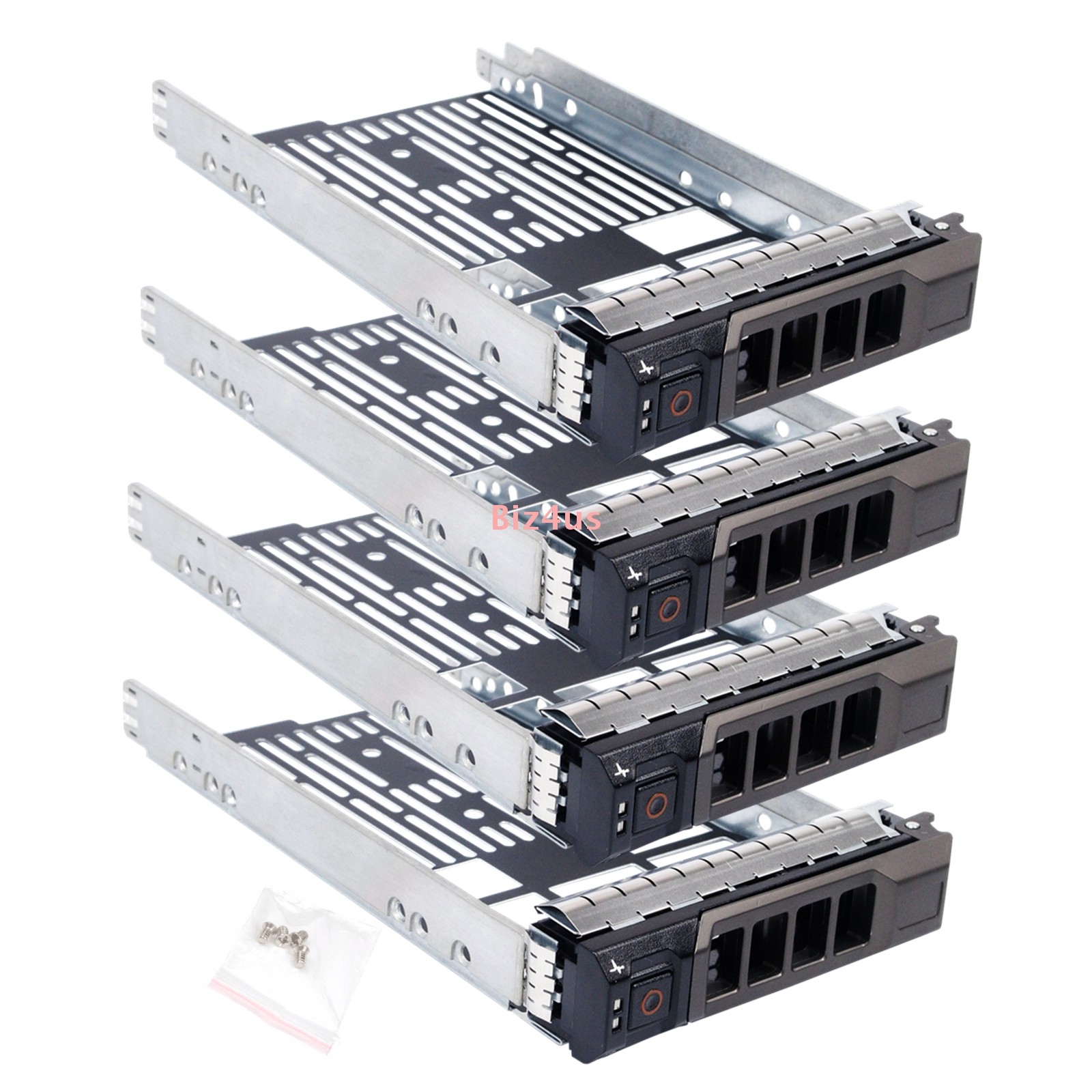 4x F238F 3.5" Drive Caddy Sled For Dell R710 R720 R730 R630 T610 T620 R410 R420