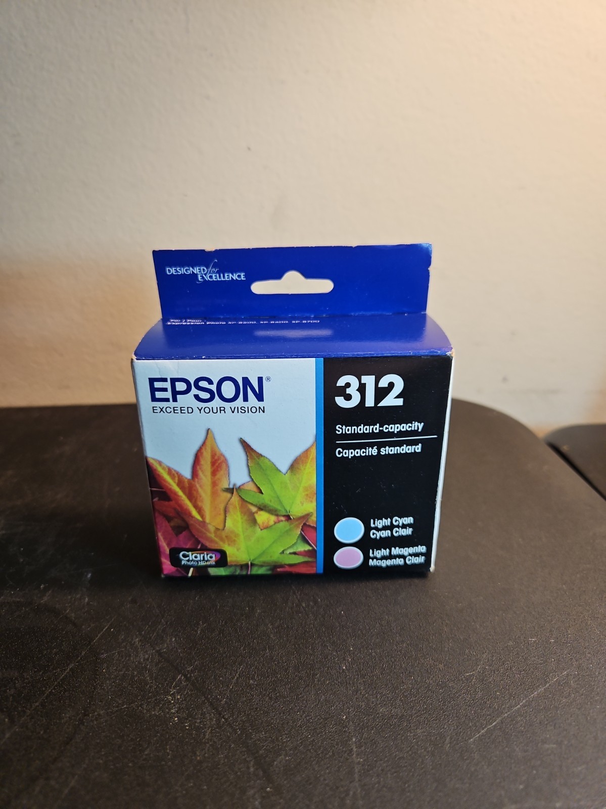 Epson 312 Light Cyan & Light Magenta 2 Pack Of Ink Cartridge Date: 12 26