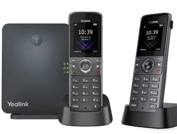 Yealink IP Phone W73P Bundle of W70B Base and W73H handset + 1-Unit W73H Handset