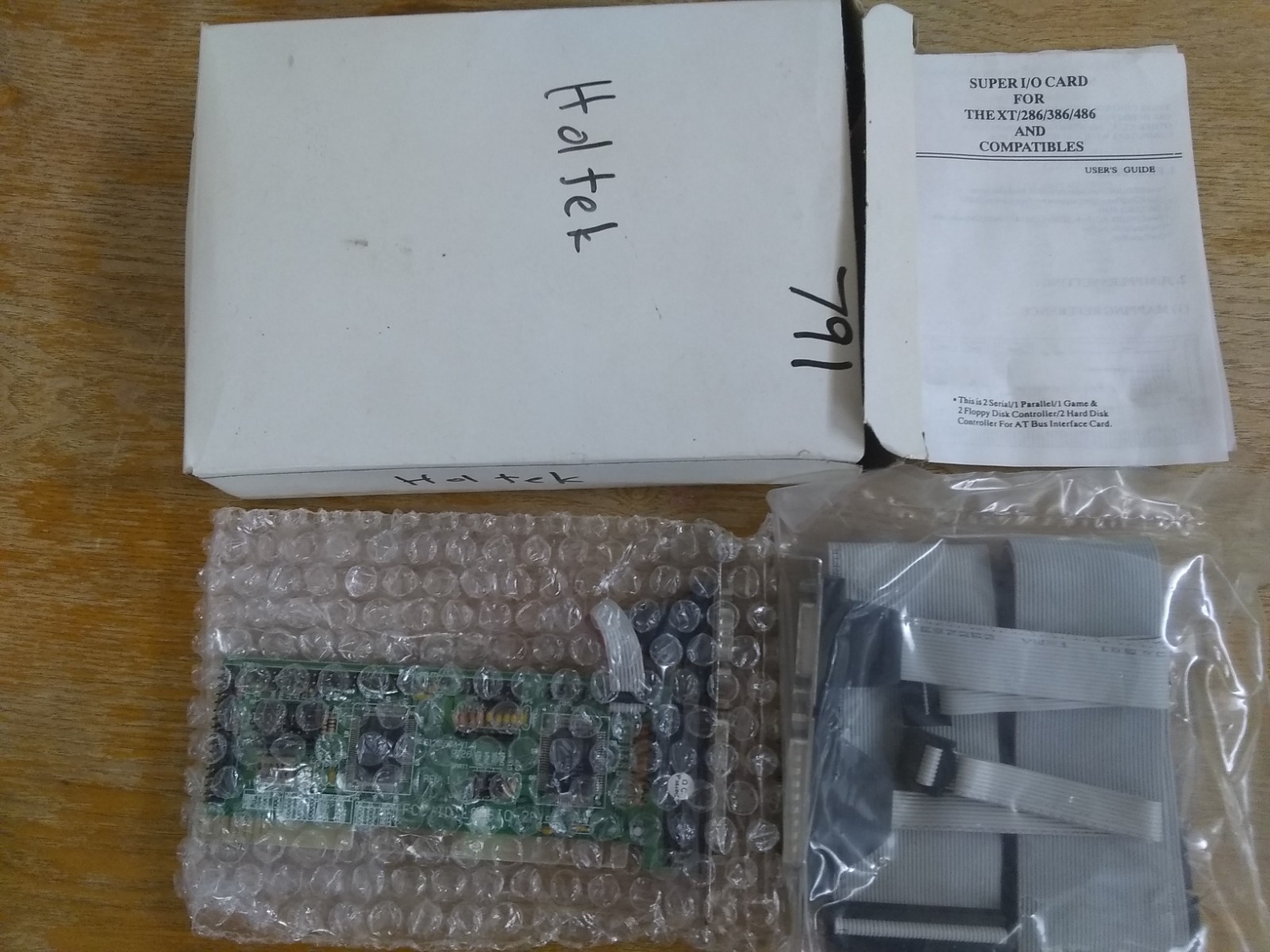 HolTek 16-Bit Super-ISA Multi-IO Controller, NEW IN BOX