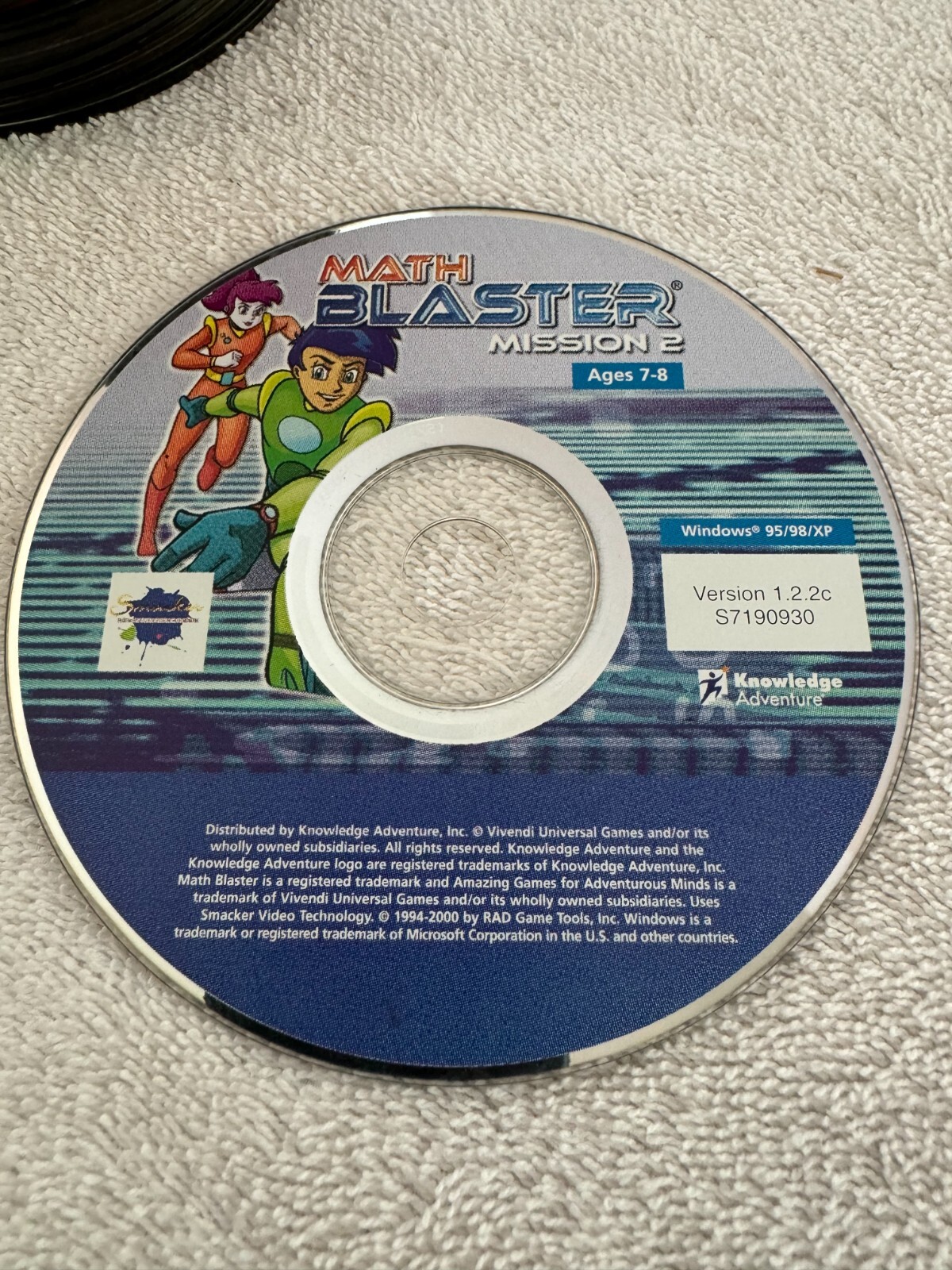 Math Blaster Mission 2 - 1994-2000 Knowledge Adventure Windows 95/98/XP
