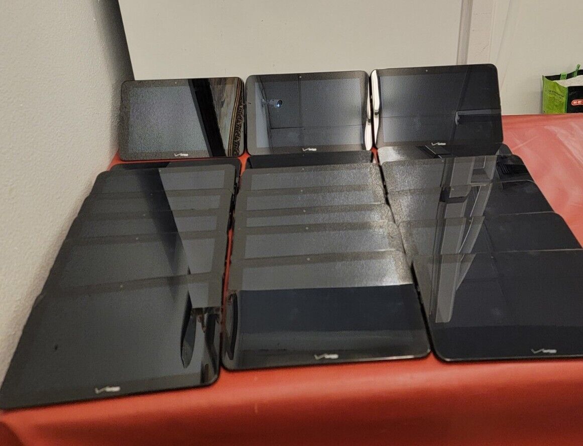 Verizon Ellipsis 10 QTAIR7 16GB Tablet - (*LOT OF 19*)