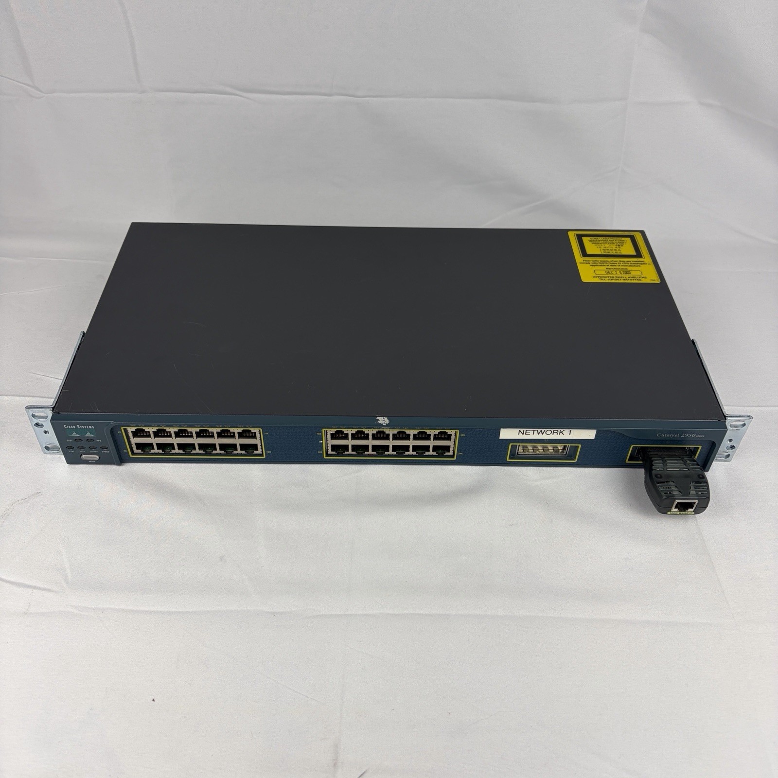 Cisco WS-C2950G-24-EI-DC Catalyst 2950 Series Ethernet Gigabit Switch