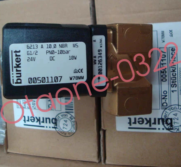NEW Burkert 00501107 solenoid valve delivery Via Fedex/DHL