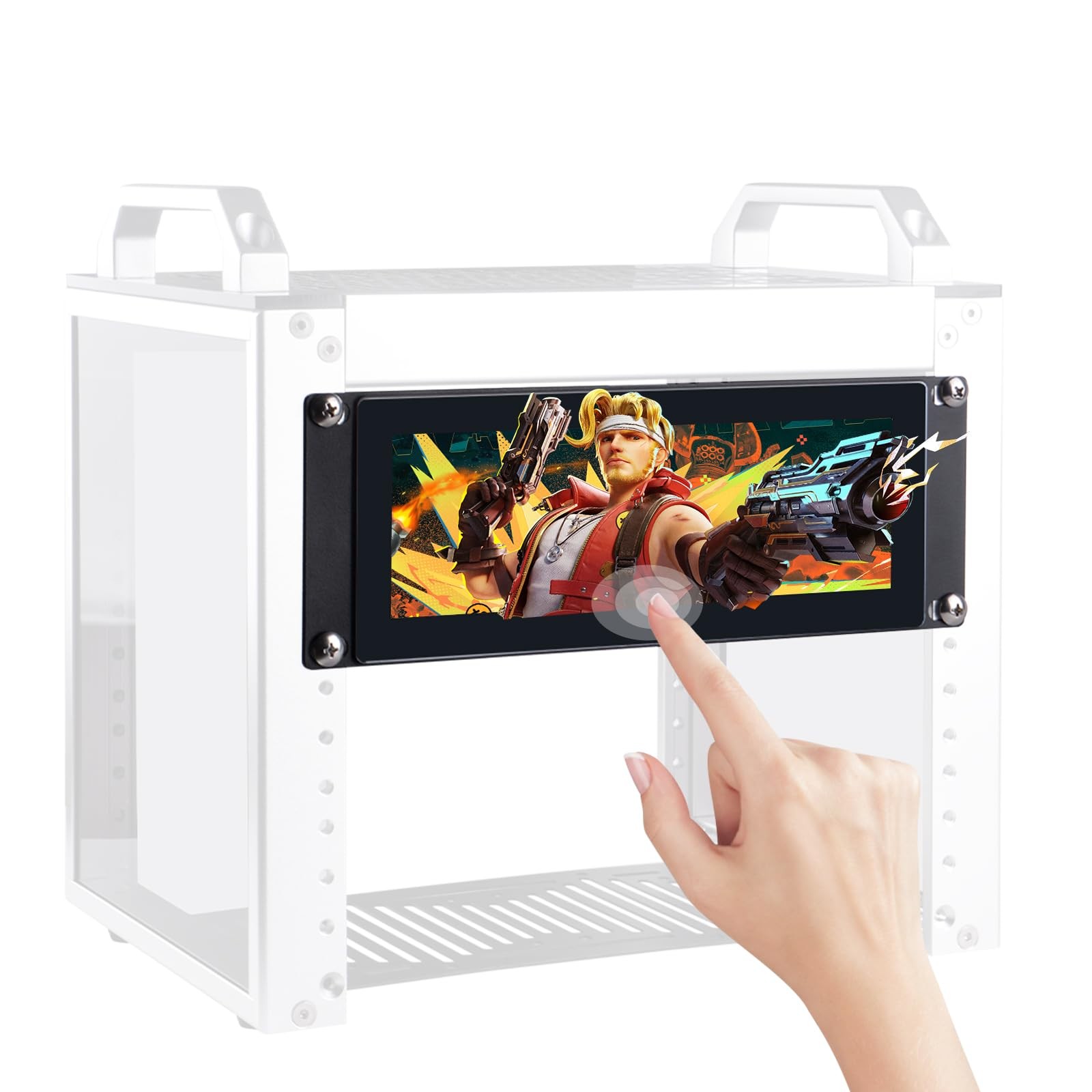 GeeekPi 7.84" 2U Rack Mount LCD Touch Screen