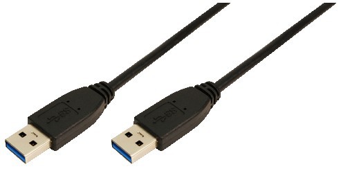 LogiLink CU0038 USB cable USB 3.2 Gen 1 (3.1 Gen 1) 1 m USB A Black