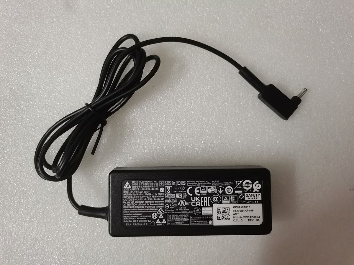 19V 2.37A 45W ADP-45FE F For Acer Aspire 5 N20C5 A515-56-32DK Charger Original