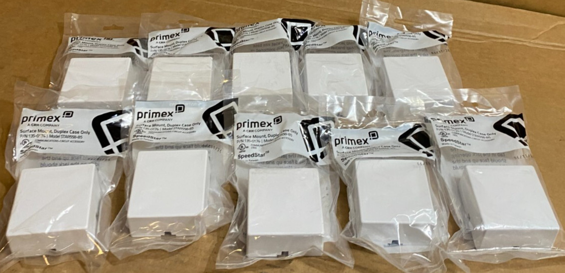 SpeedStar Suttle SE-STAR558-85 Surface Mt Duplex Case Qty 10 Lot