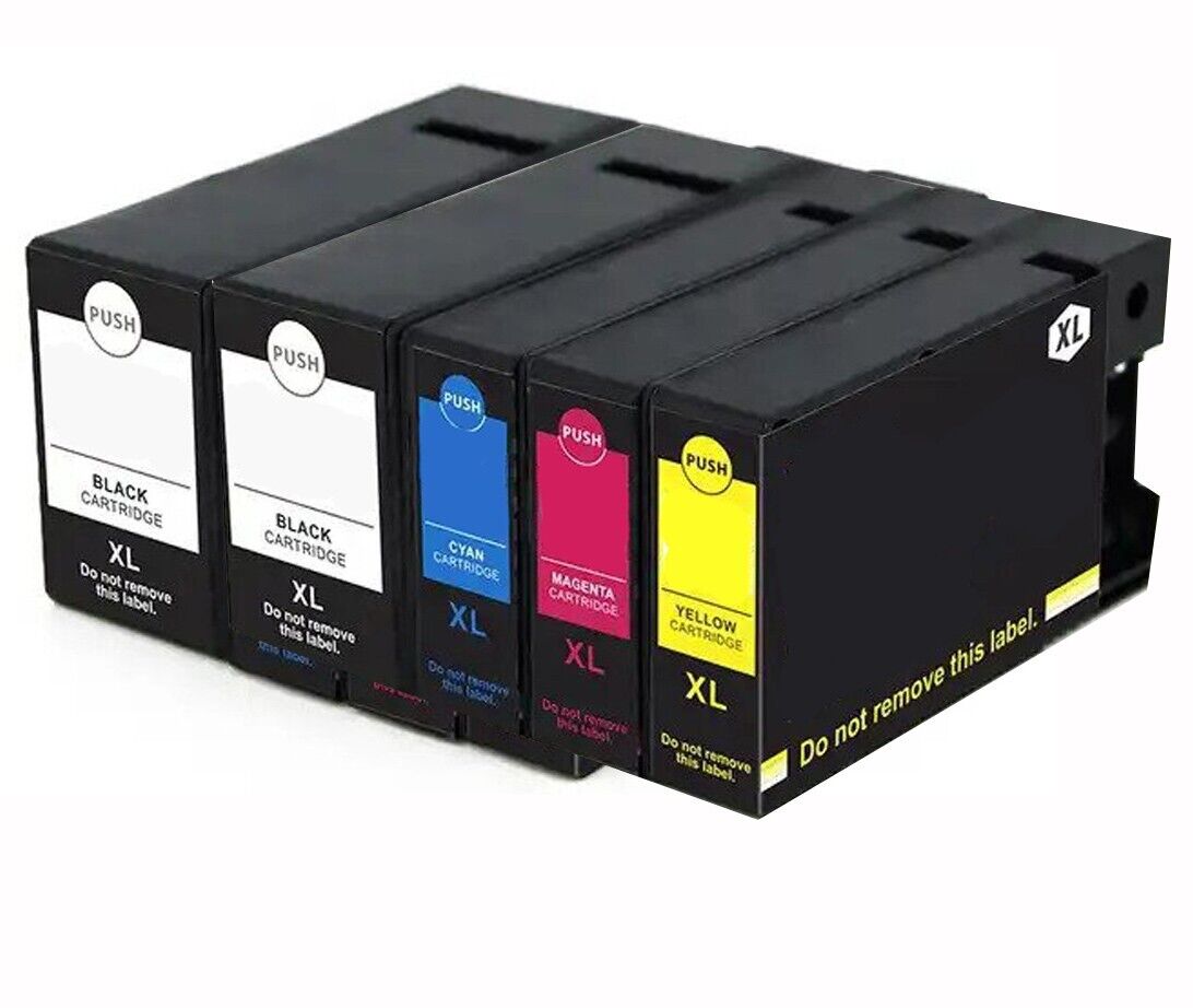 5PK 1200XL Ink Set + smart chip for Canon MAXIFY MB2720 MB2120 MB2320 MB2020