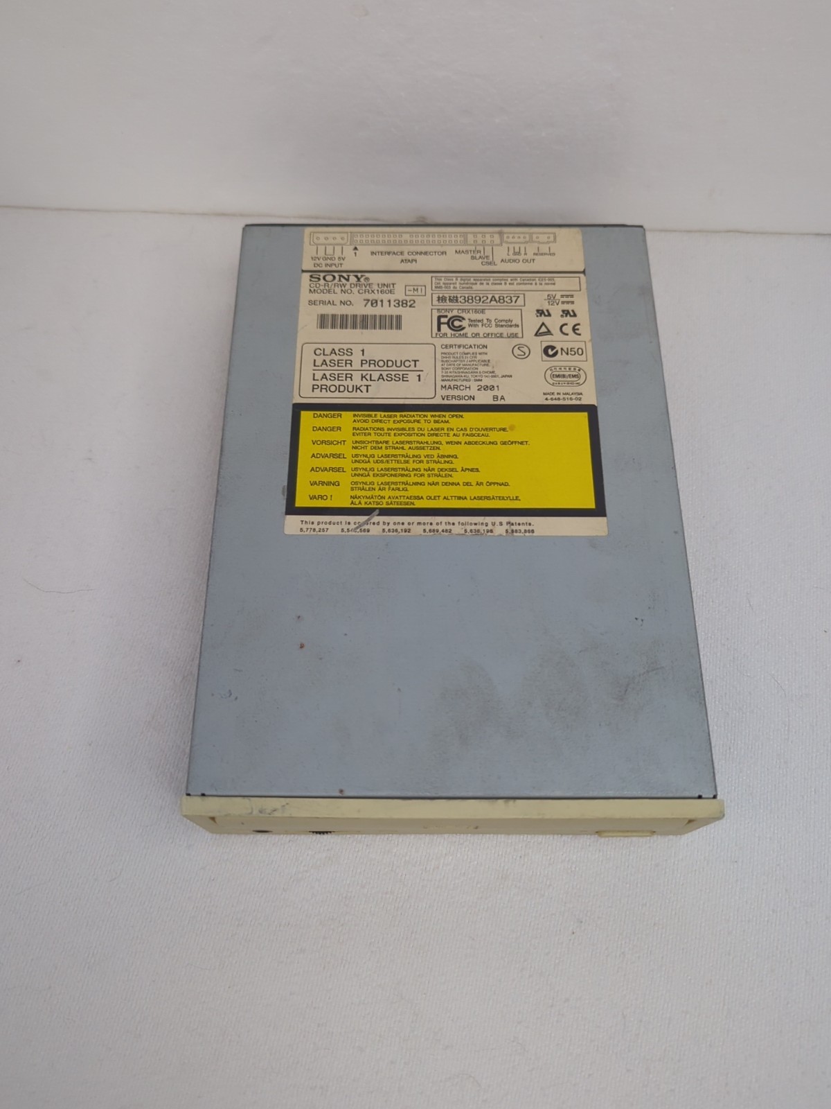 Sony CRX170E CD-RW Drive
